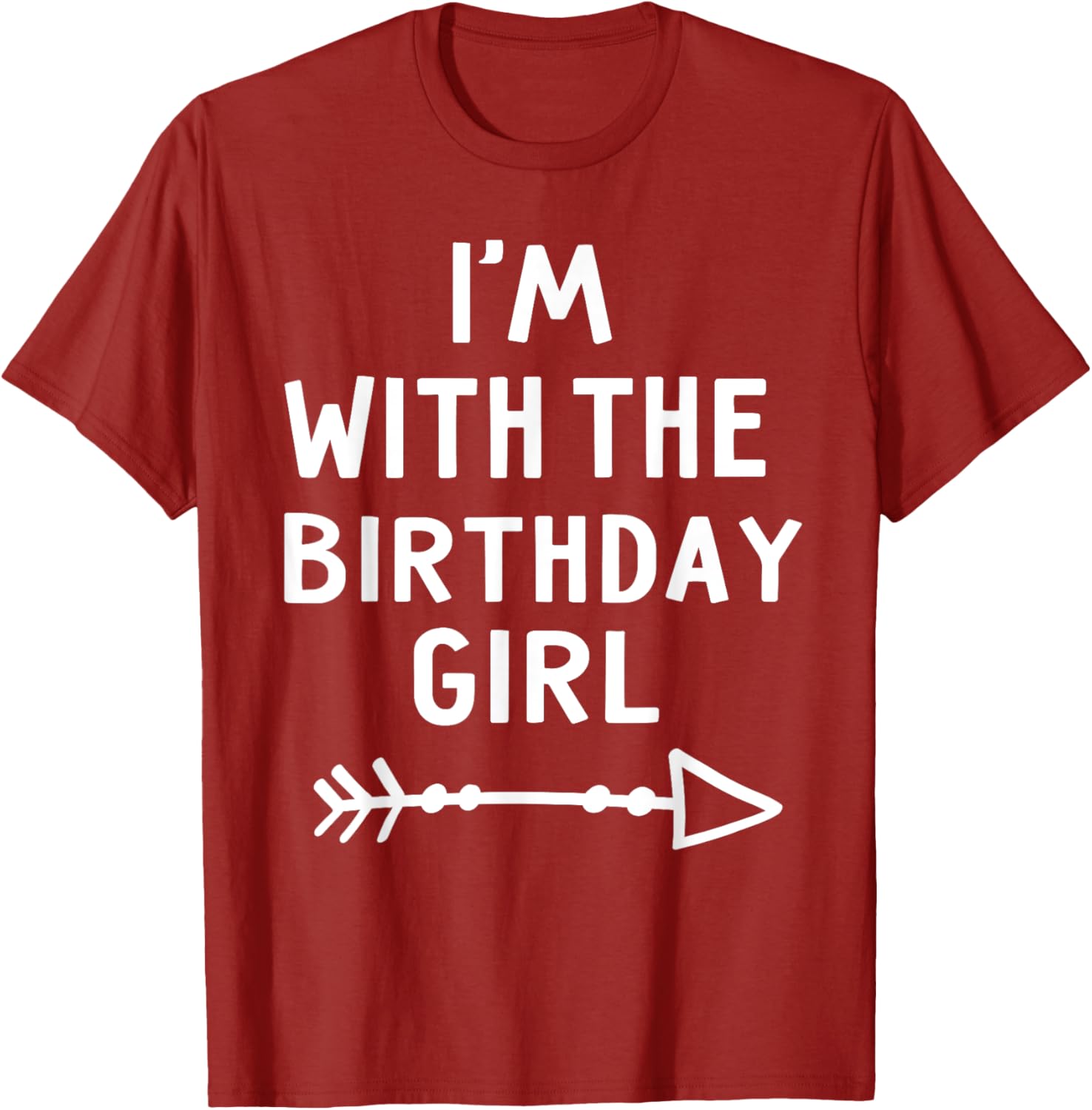 I'm With The Birthday Girl Halloween Costume T-Shirt Gift for Her - 19