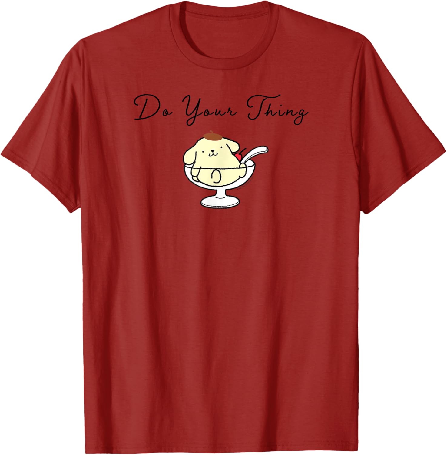 Pompompurin Do Your Thing T-Shirt Cute Character Apparel for Fans - 7