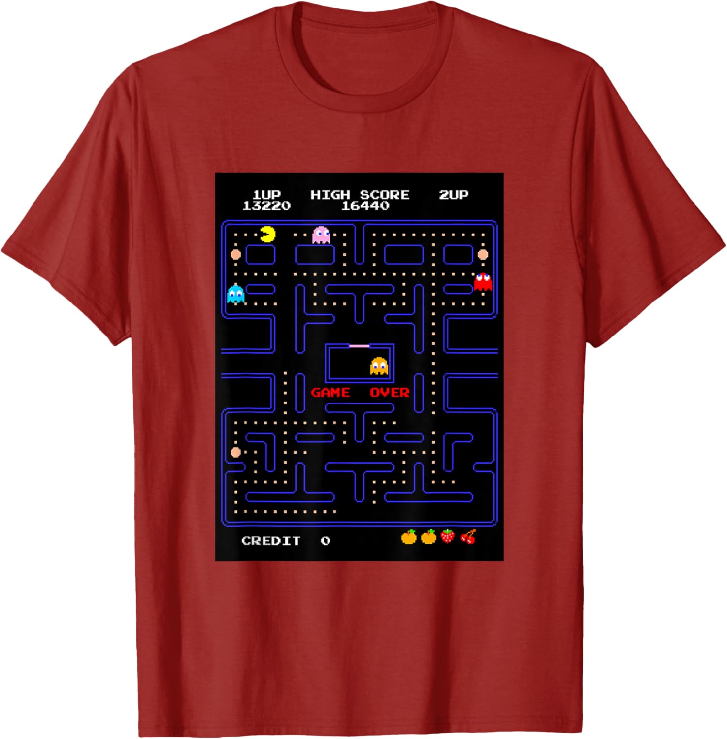 PAC-MAN T-Shirt for Gamers - Retro Arcade Style Fashion Top - 12
