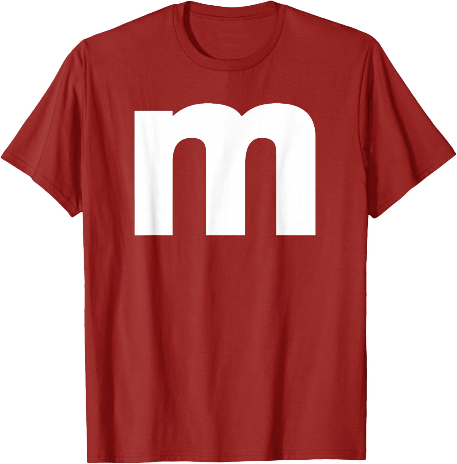 Capital Letter M Halloween T-Shirt for Fun Holiday Outfits - 10