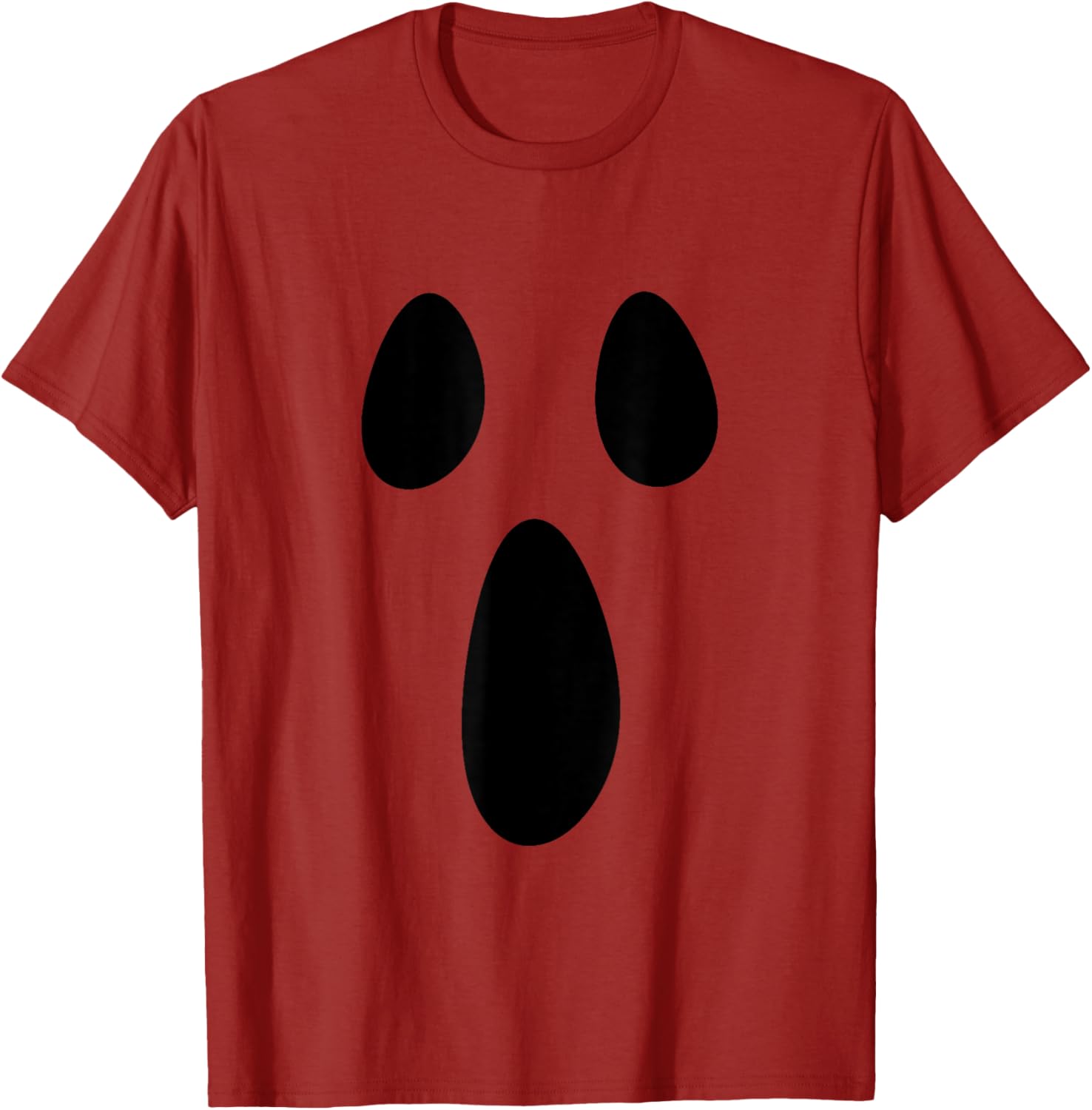 Ghost Silly Face Spooky Halloween Costume T-Shirt for Fun Celebrations - 3