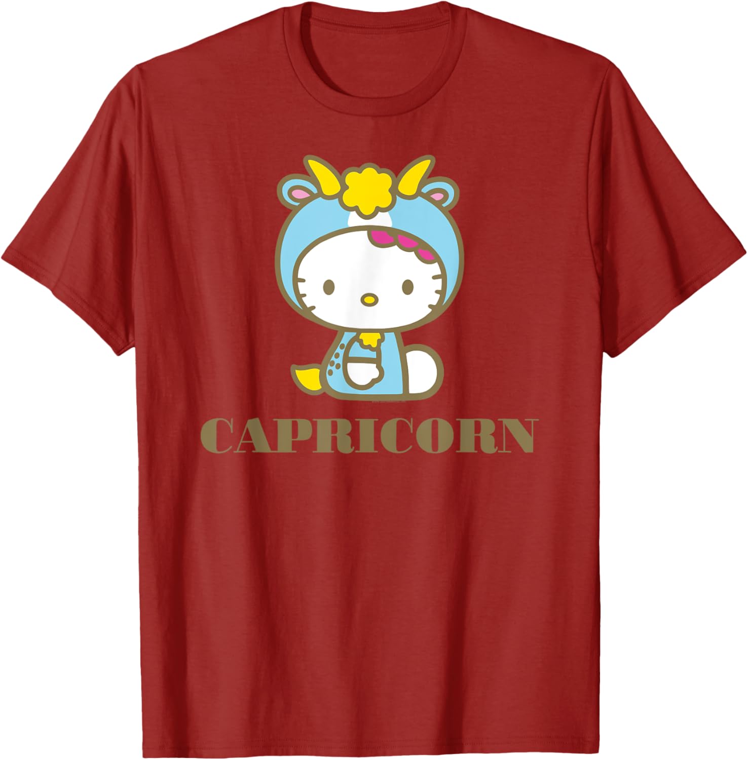Hello Kitty Capricorn T-Shirt Cute Zodiac Sign Apparel for Fans - 8