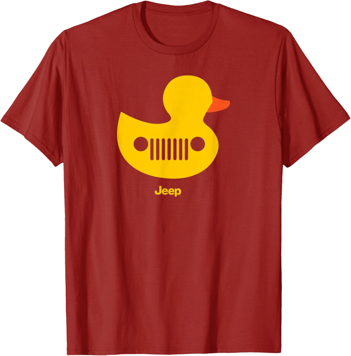 Duck Duck Jeep Grille T-Shirt for Jeep Lovers - Fun Off-Road Style Apparel - 6