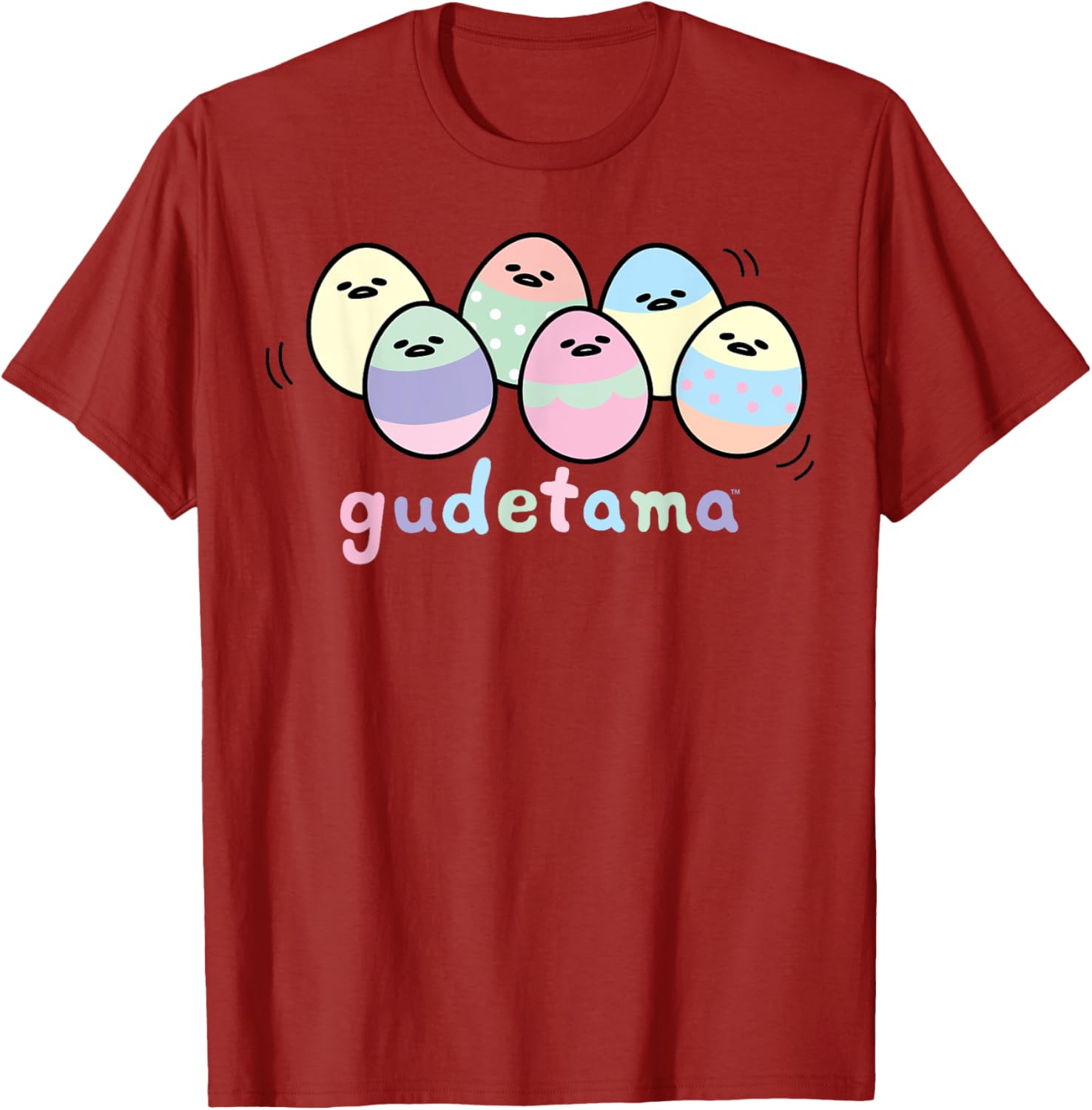 Gudetama Easter Egg T-Shirt Cute Graphic Tee for Eggcellent Fun - 18