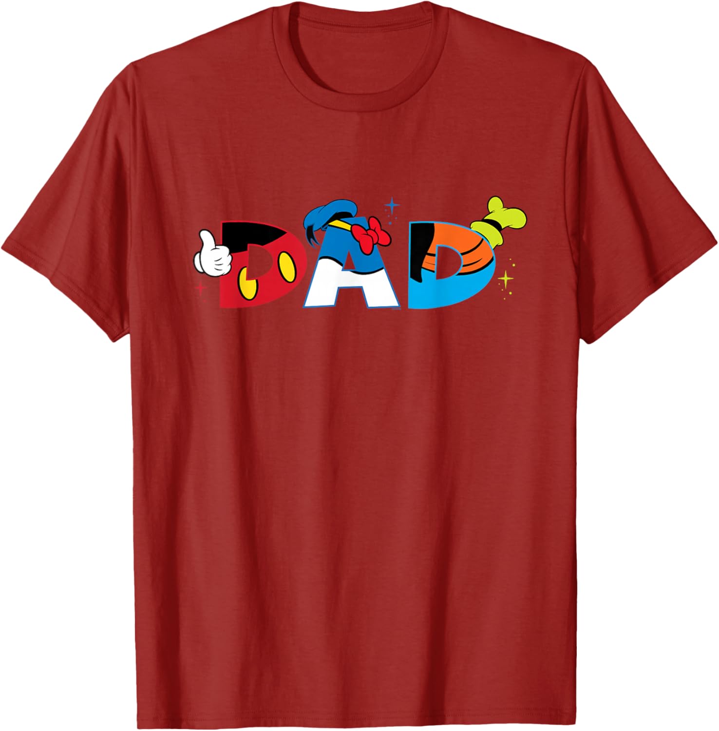Mickey Mouse and Friends Dad T-Shirt Perfect for Father's Day Gifts - 12