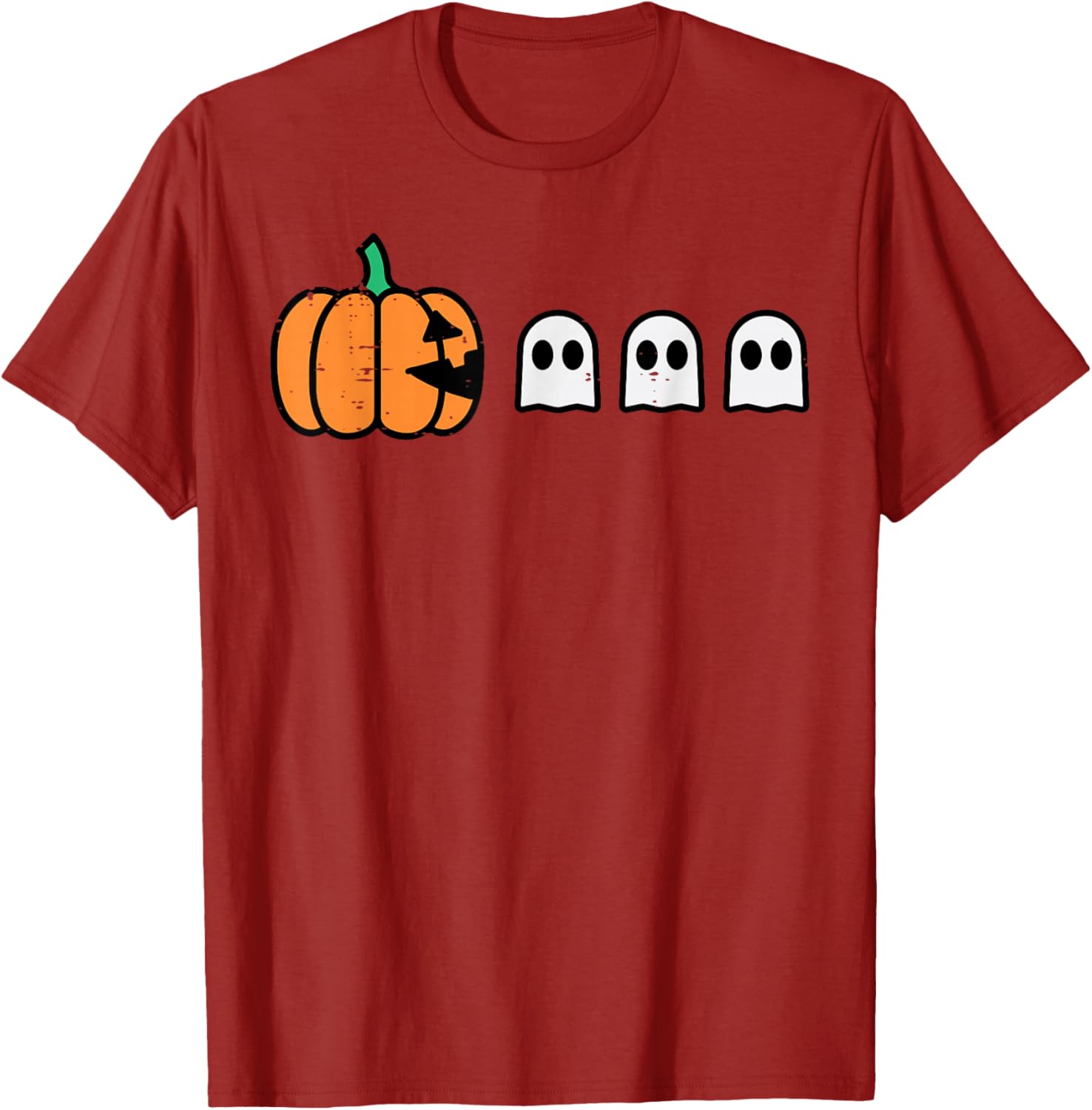 Halloween Gamer Pumpkin Ghost T-Shirt for Men Boys and Kids - 20