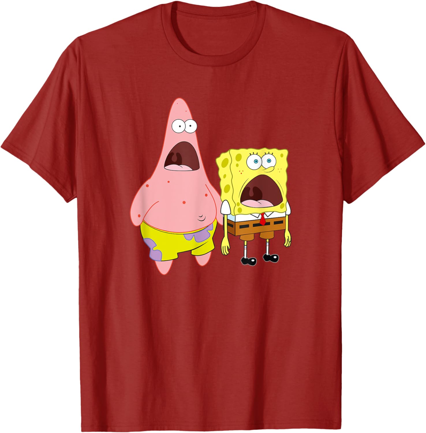 Mademark x SpongeBob SquarePants Wide Eyed Surprise T-Shirt for Fans - 13