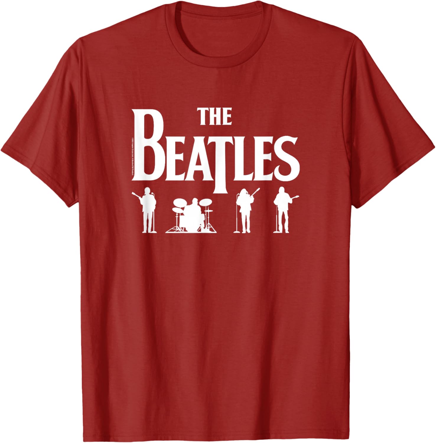 The Beatles Let It Be Light Silhouettes T-Shirt for Music Lovers - 18