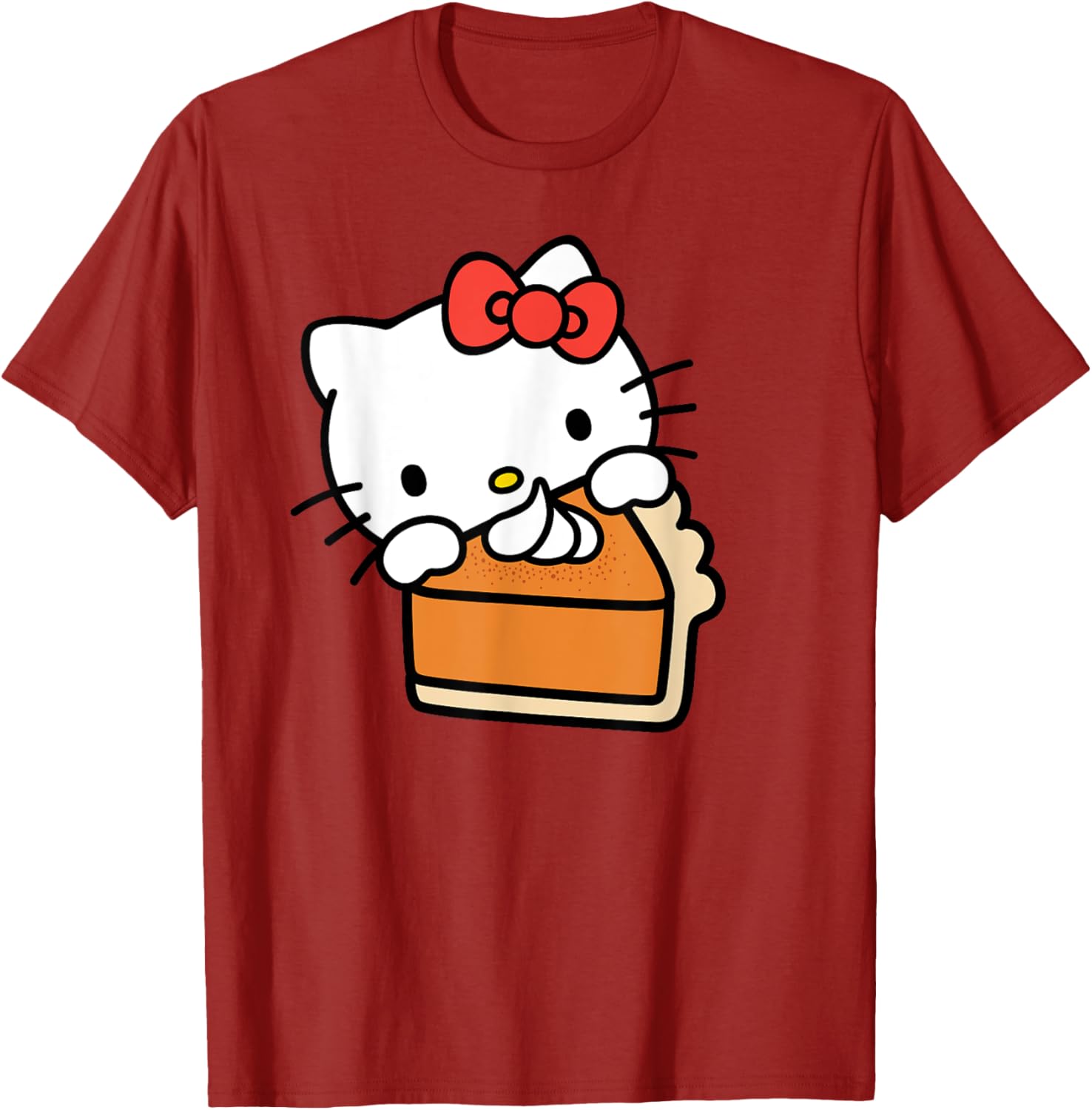 Hello Kitty Pumpkin Pie T-Shirt Cute Fall Fashion for Kids and Adults - 12
