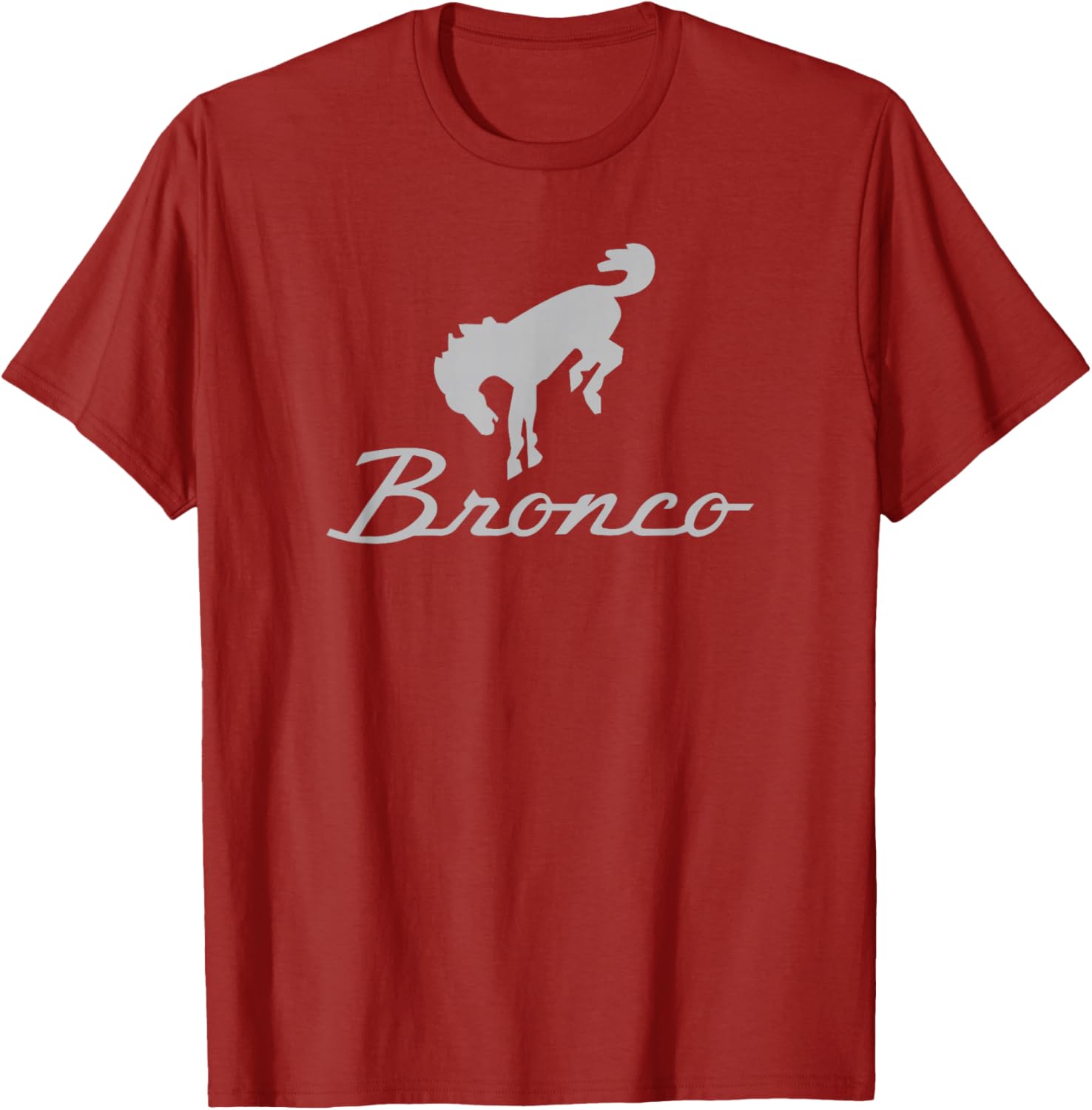Ford Bronco Gray Logo T-Shirt for Stylish Outdoor Adventures - 3