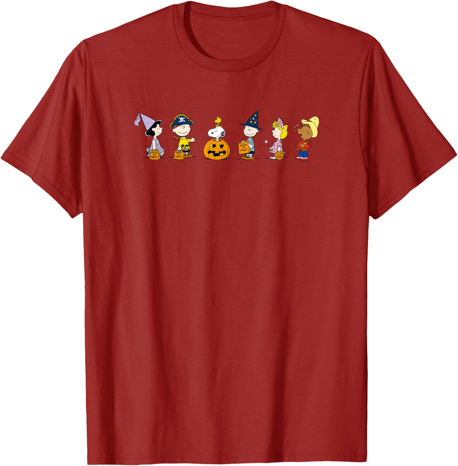 Peanuts Halloween T-Shirt for Fun Costume Parties and Festive Days - 8