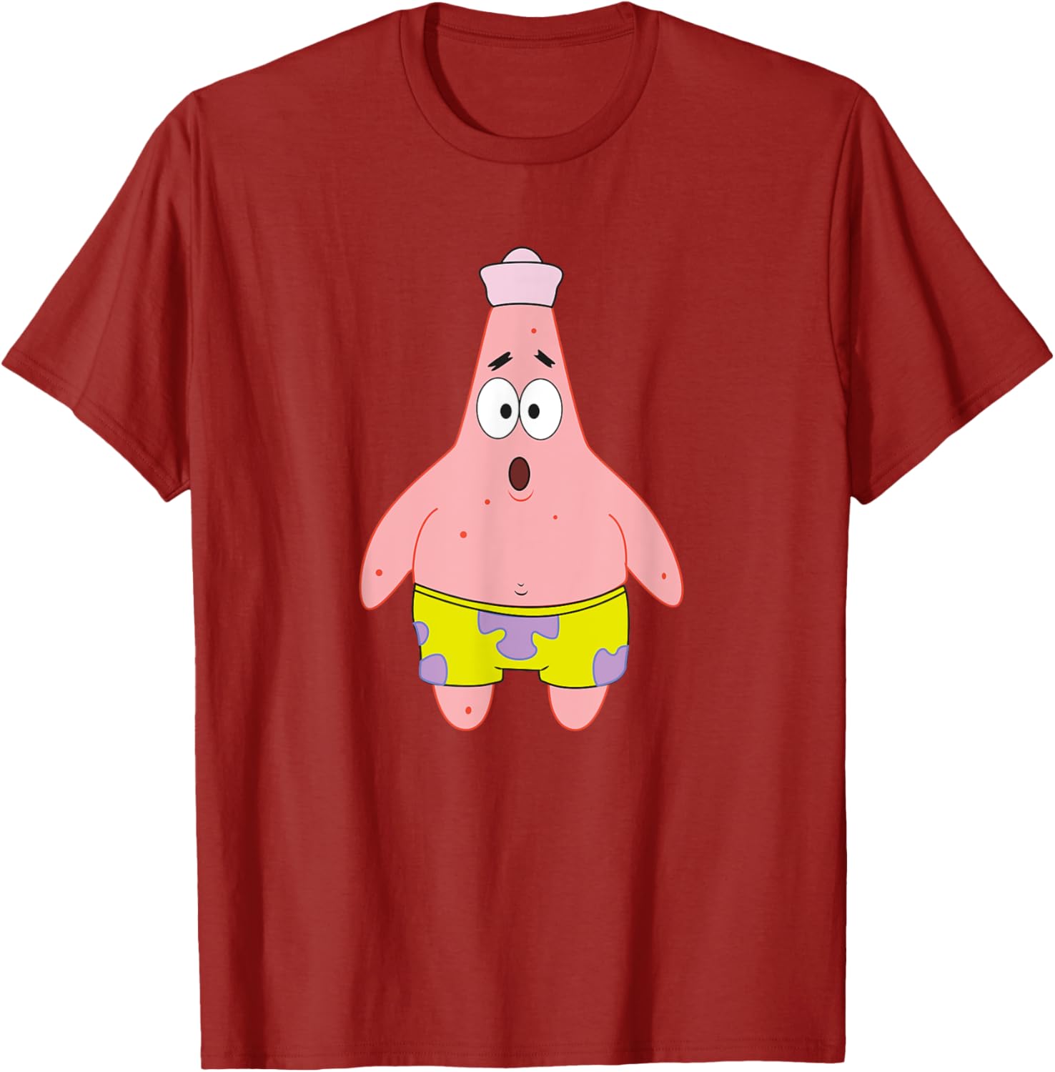 Mademark Patrick Star Surprised T-Shirt from SpongeBob SquarePants - 17