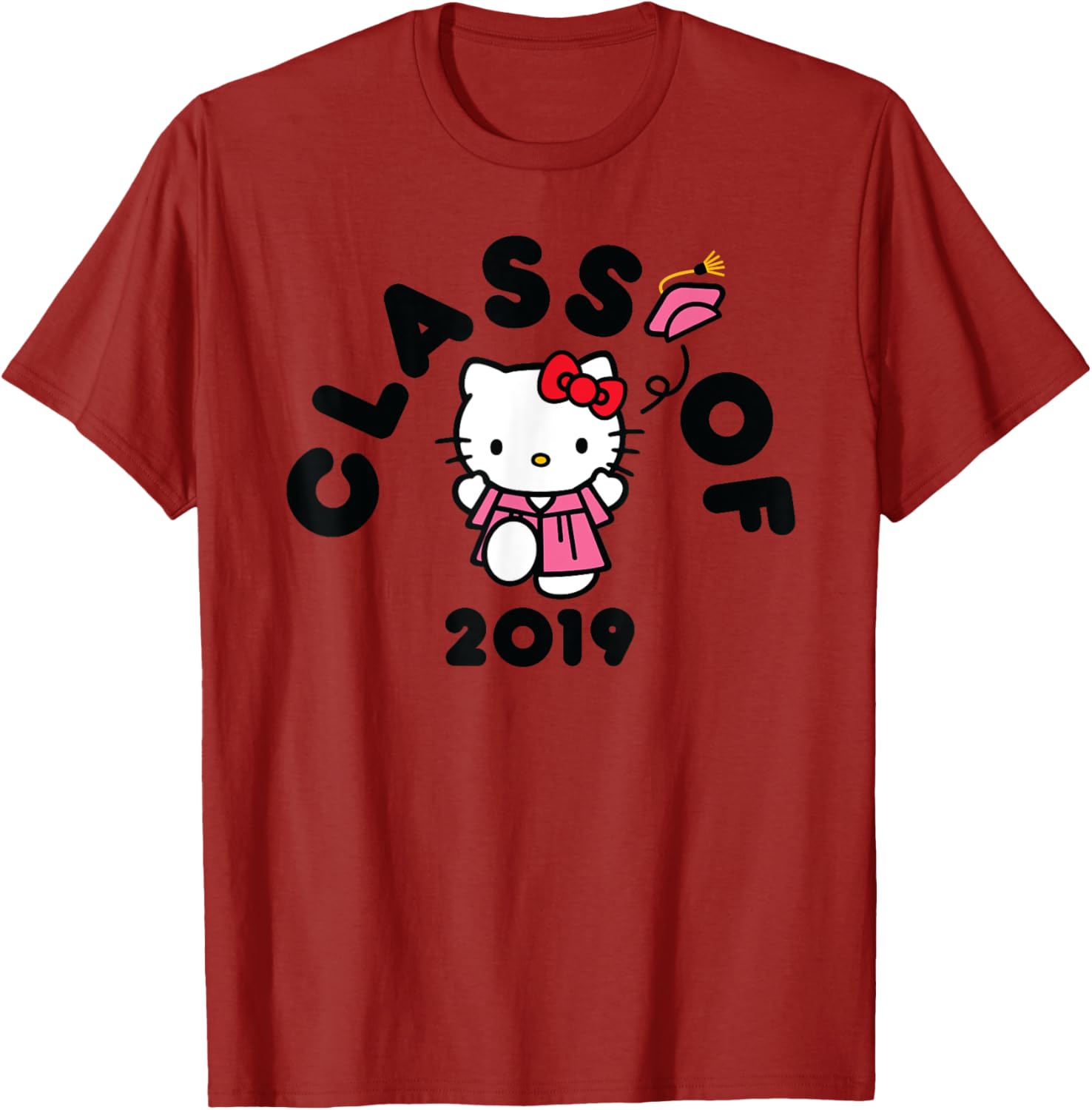 Hello Kitty 2019 Graduation Seniors T-Shirt for Stylish Celebrations - 17