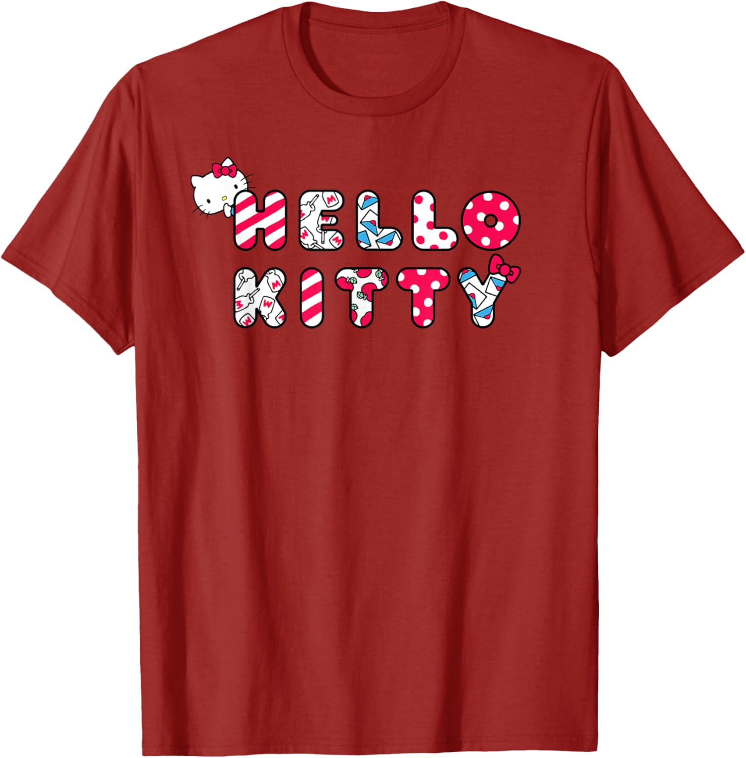 Hello Kitty Retro Icons T-Shirt for Trendy Fans and Collectors - 14