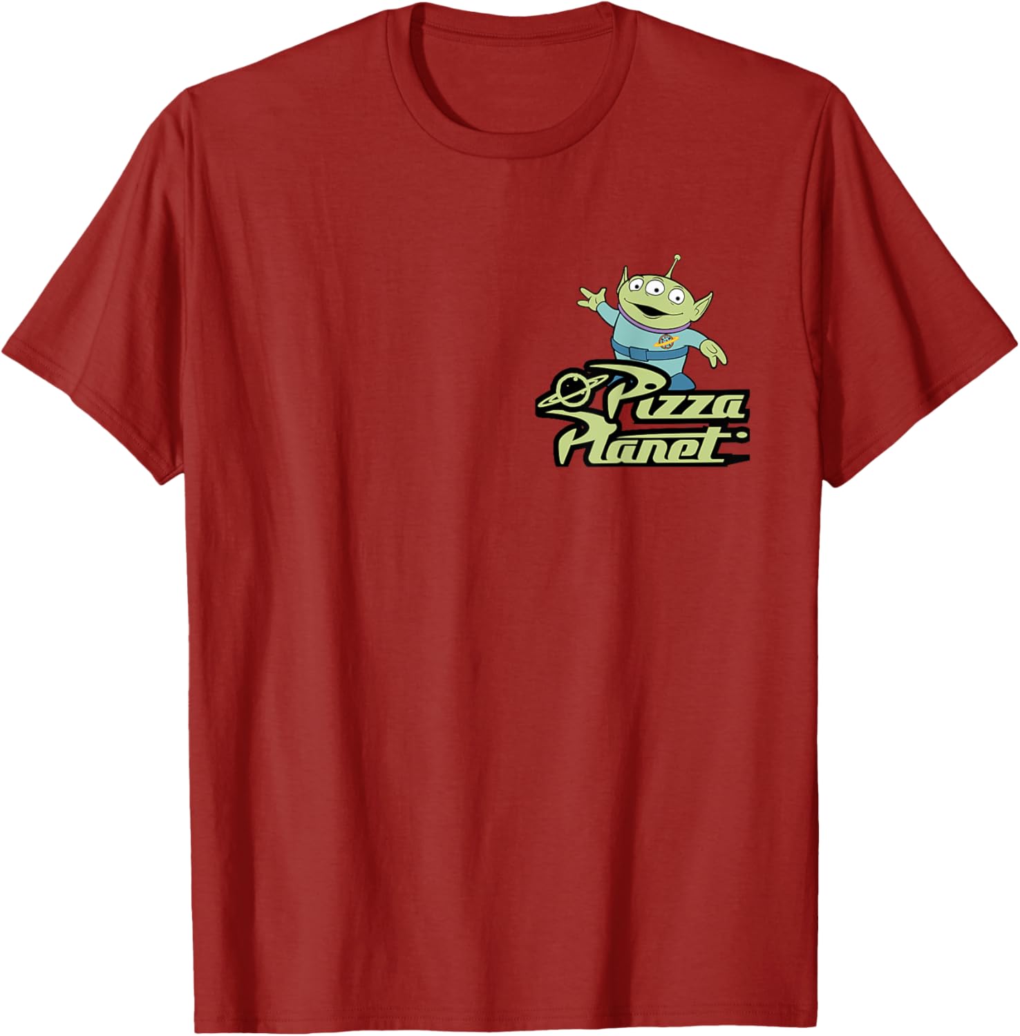 Disney Pixar Toy Story Alien Pizza Planet Classic T-Shirt for Fans - 1