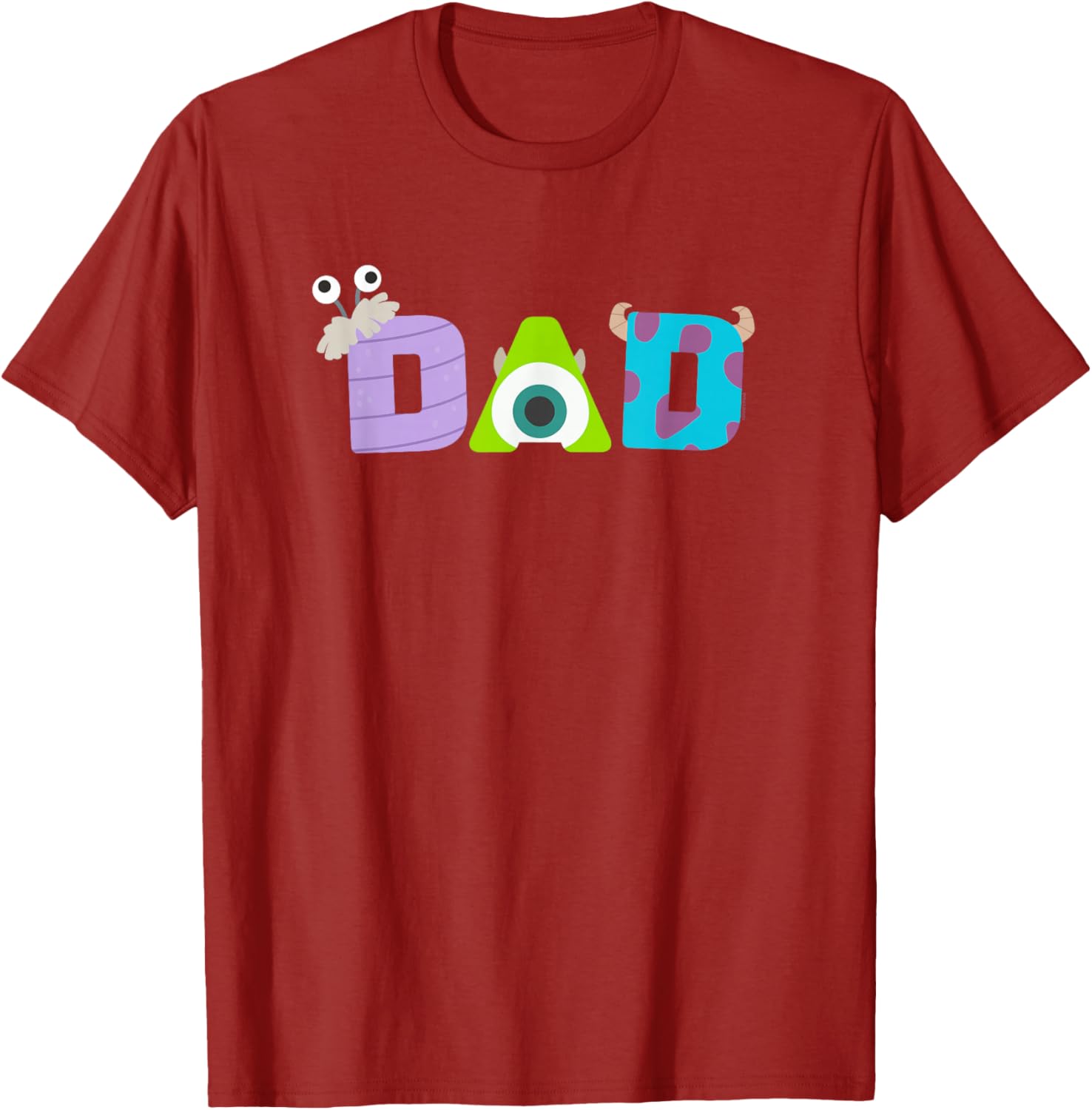 Monsters Inc Dad Father's Day T-Shirt Fun Gift for Dads and Fans - 10