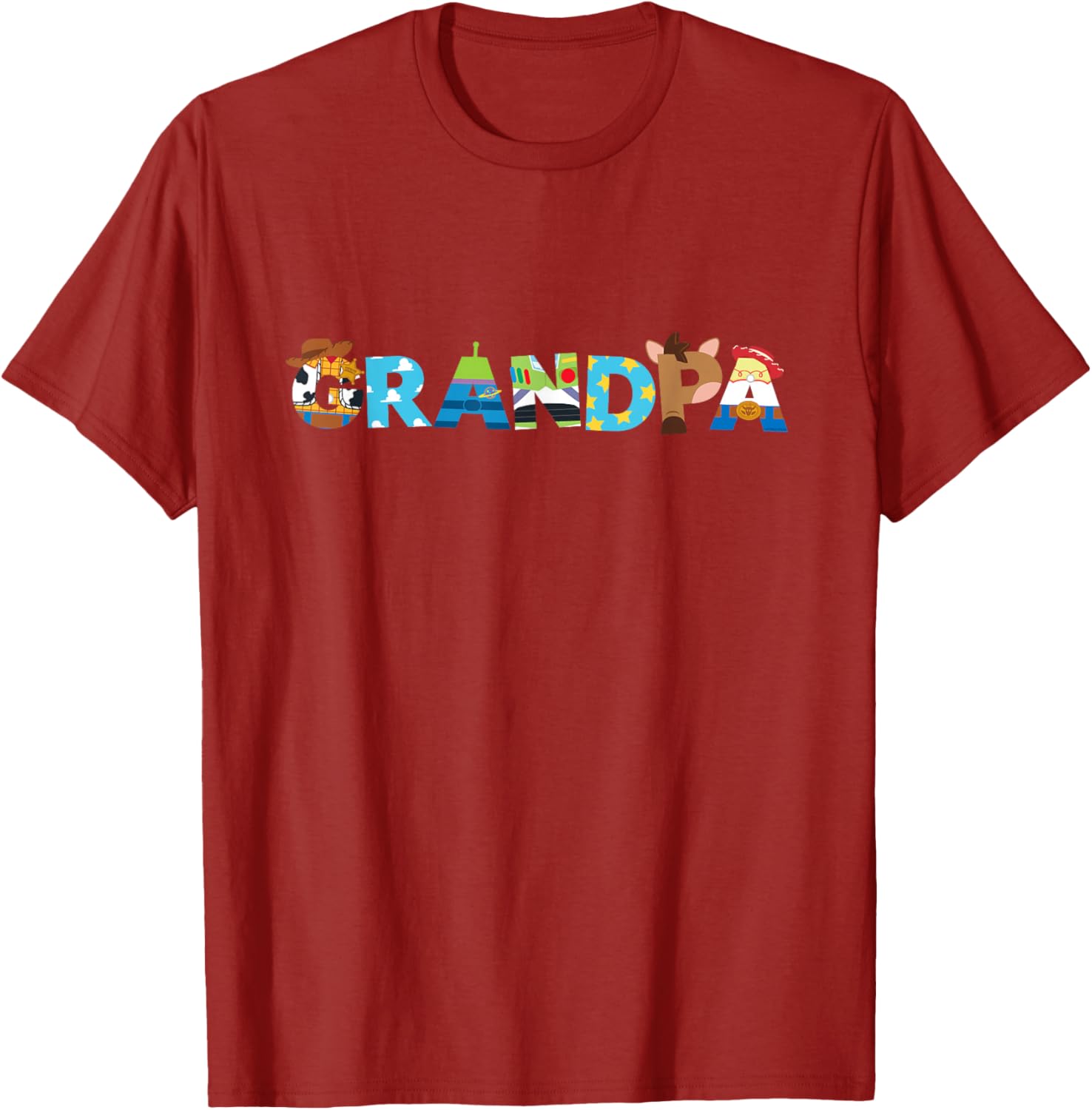 Toy Story Grandpa Family Trip Birthday T-Shirt for Kids and Adults - 13