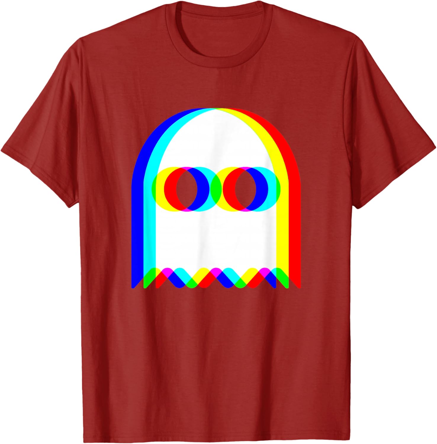 Funny Trippy Ghost Halloween T-Shirt for EDM Rave Party Fun - 5