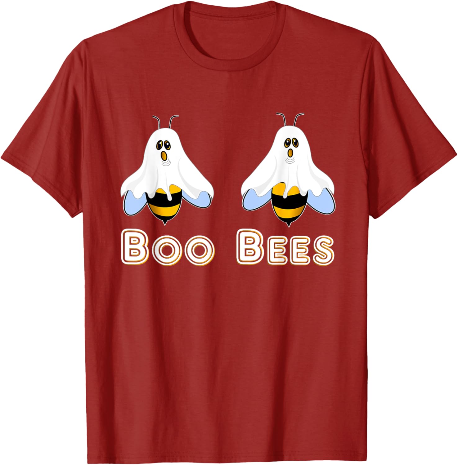 Funny Halloween Shirt for Women Boo Bees T-Shirt Gift for Spooky Season - 3