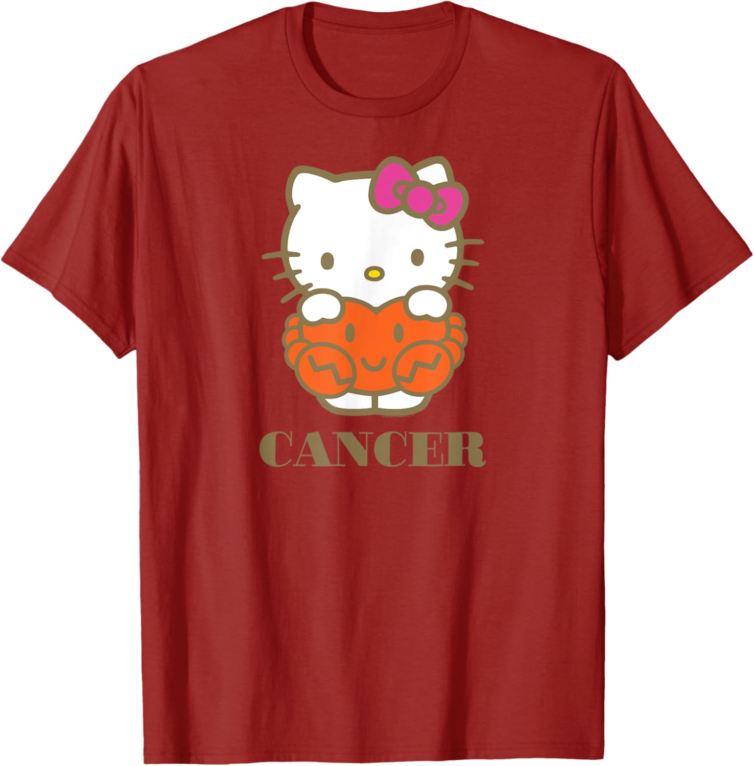 Cute Hello Kitty Zodiac Cancer T-Shirt for Stylish Fans and Collectors - 10