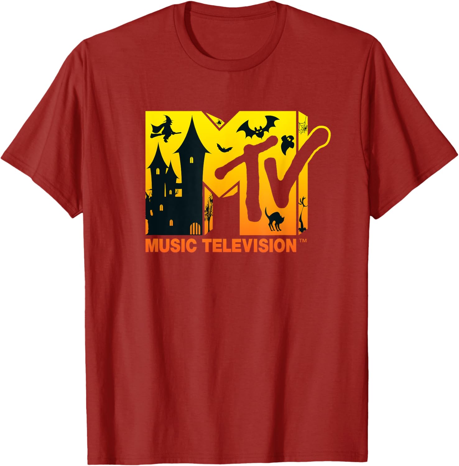 Mademark x MTV Halloween Logo T-Shirt for Music Lovers and Fans - 4