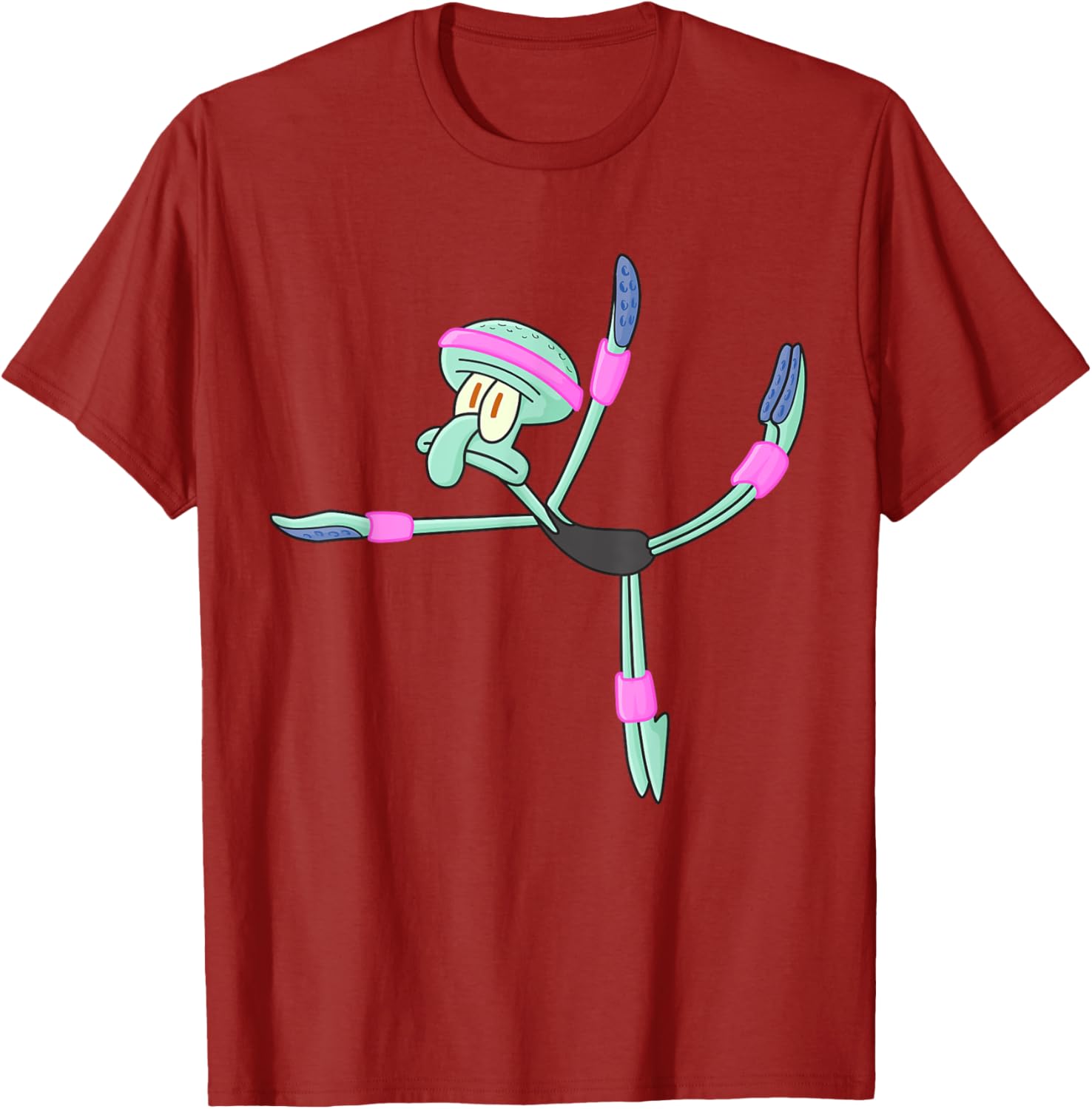 Mademark SpongeBob Squidward Ballerina T-Shirt for Fun Fashion Lovers - 5