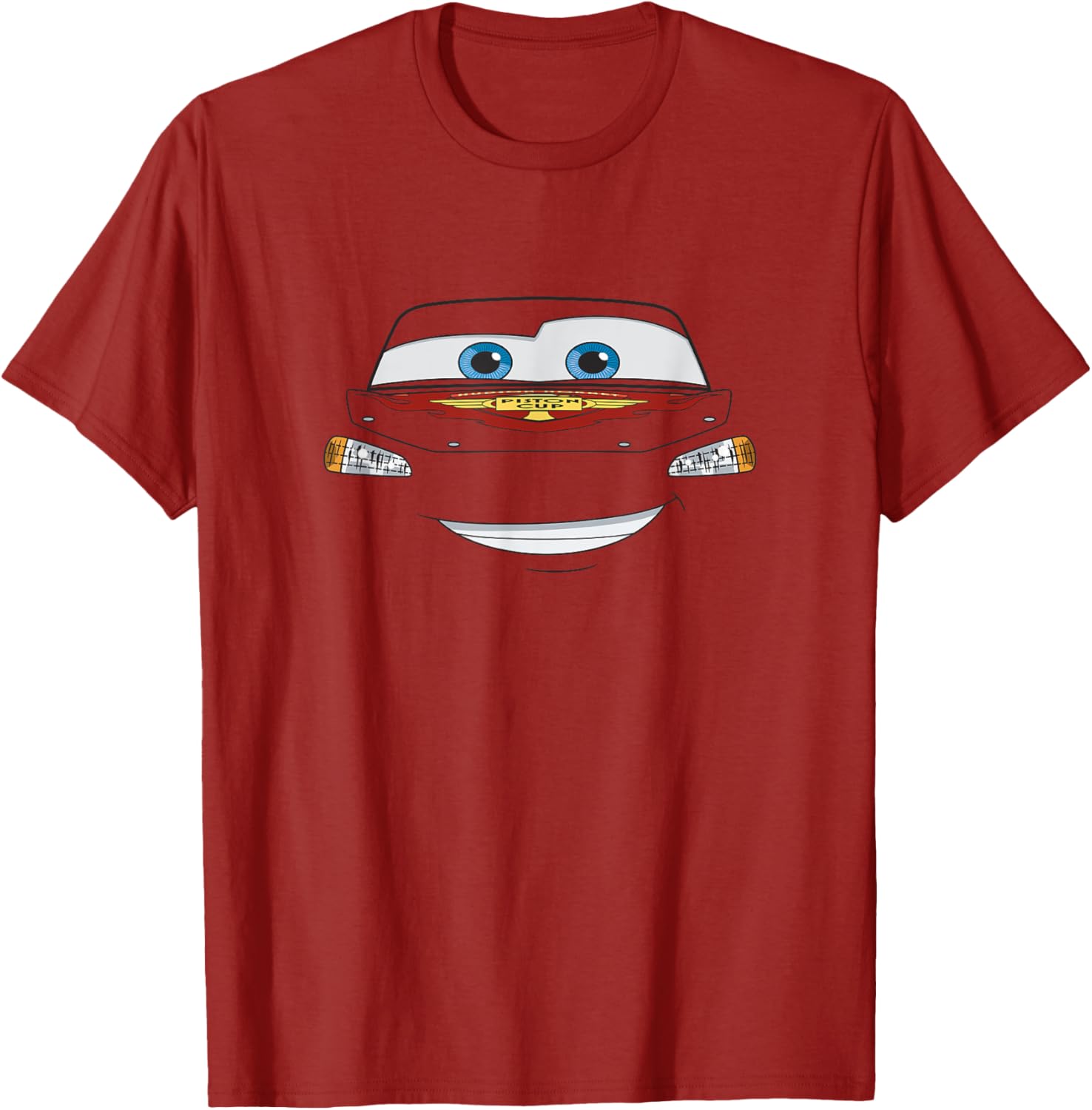 Disney Pixar Cars Halloween Lightning McQueen Big Face T-Shirt for Kids - 2