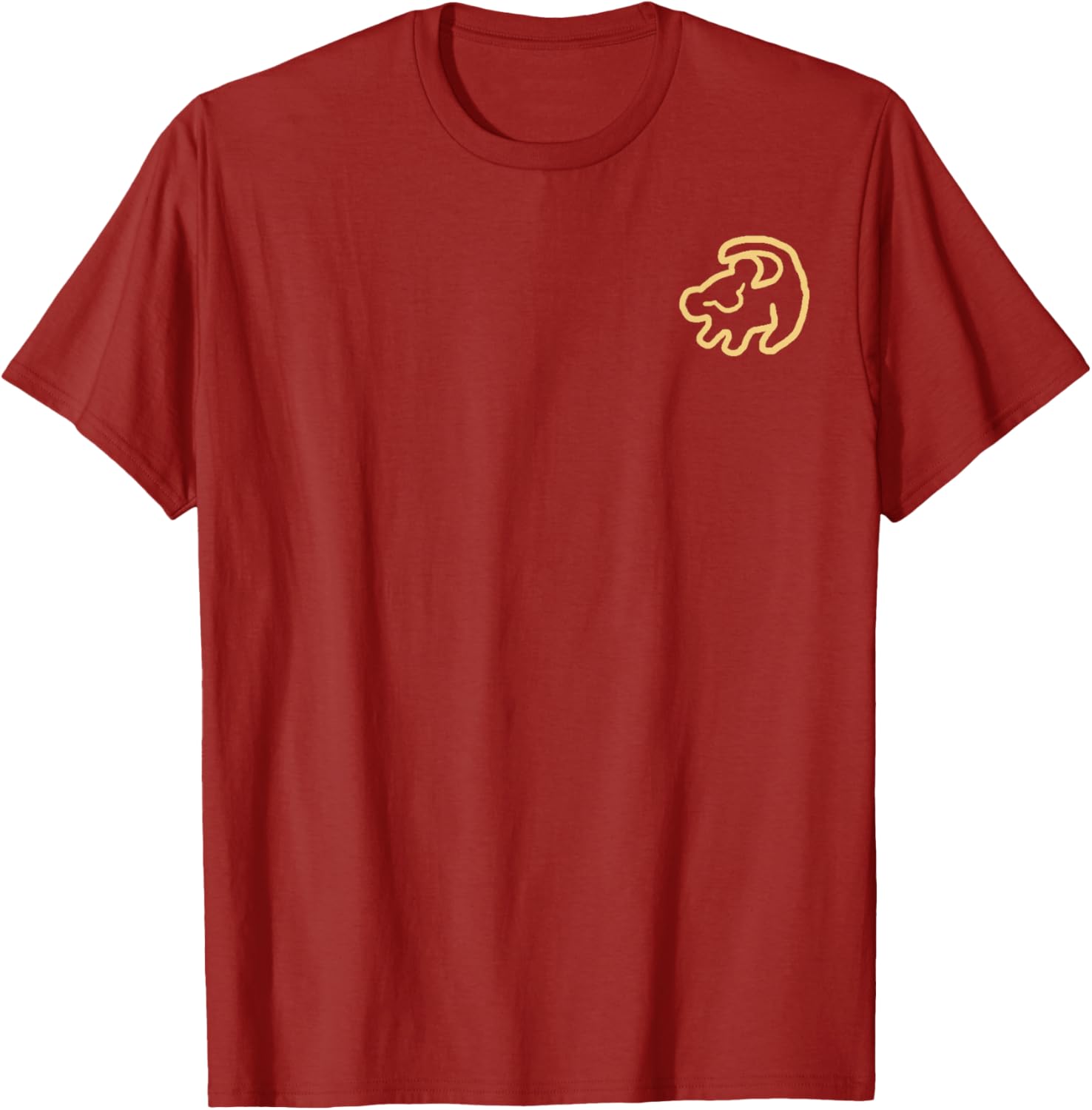 Disney The Lion King Simba Pocket T-Shirt for Kids and Adults - 8