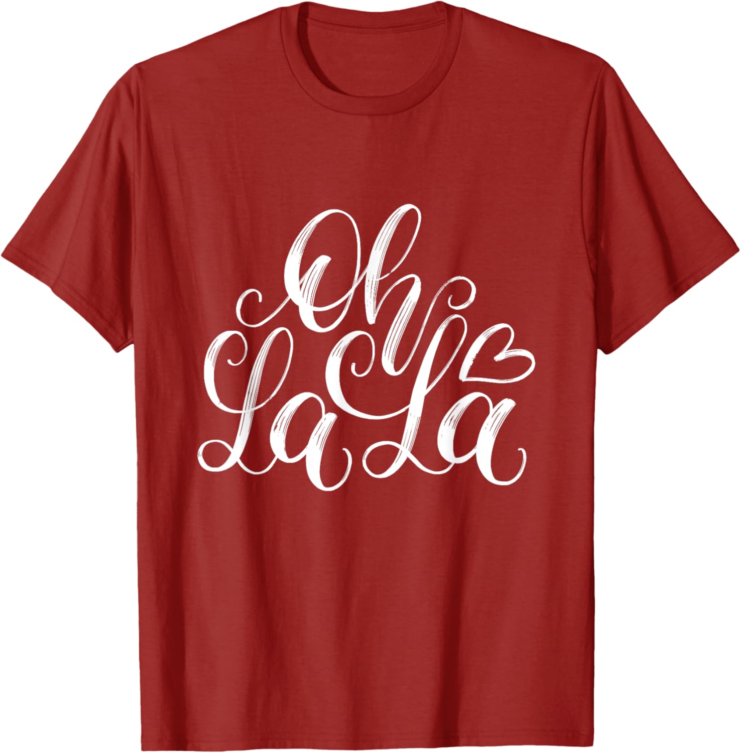 Oh La La French Novelty Graphic Tees Stylish T-Shirt for Fun Fashion - 21