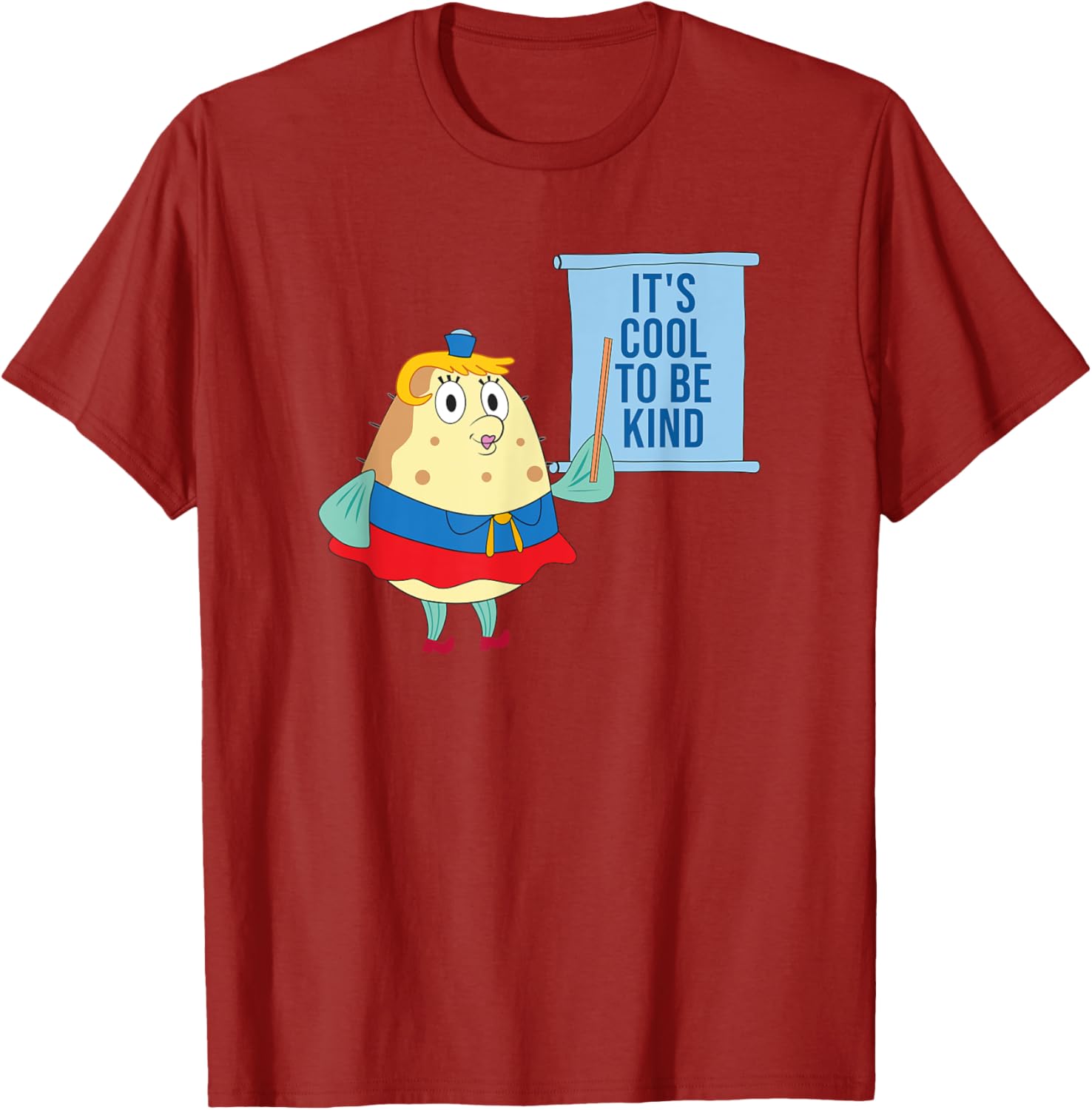 Mademark x SpongeBob Mrs. Puff Kindness is Cool T-Shirt for Fun Fans - 4