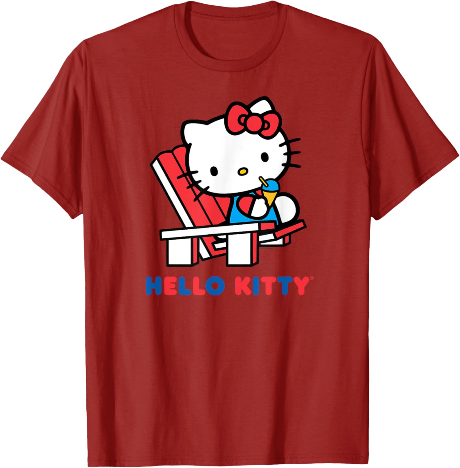 Hello Kitty Snow Cone Summer T-Shirt for Men, Women, Girls, and Kids - 20