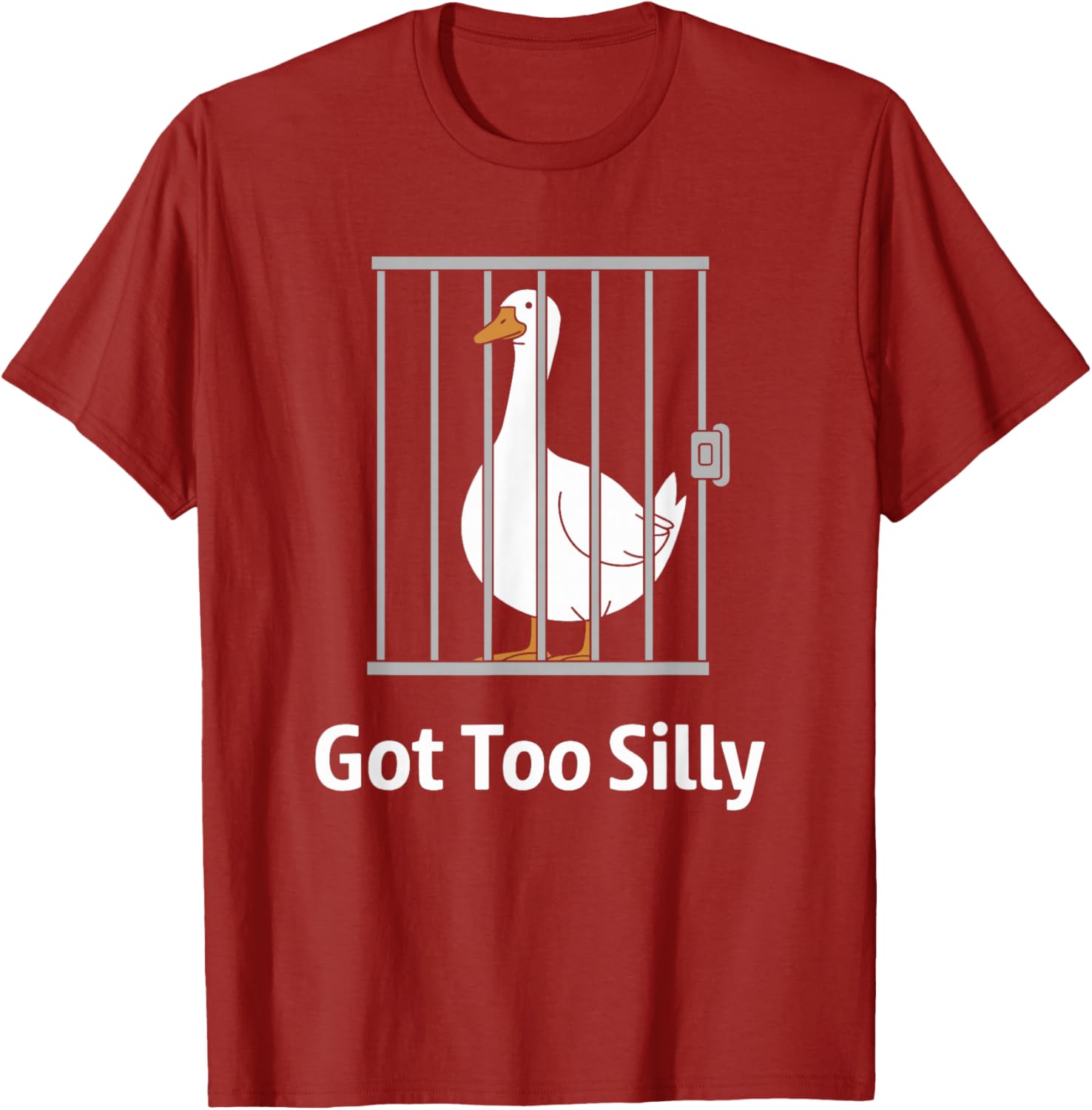 Funny Goose Pun T-Shirt for Animal Lovers – Got Too Silly Humor Shirt - 18