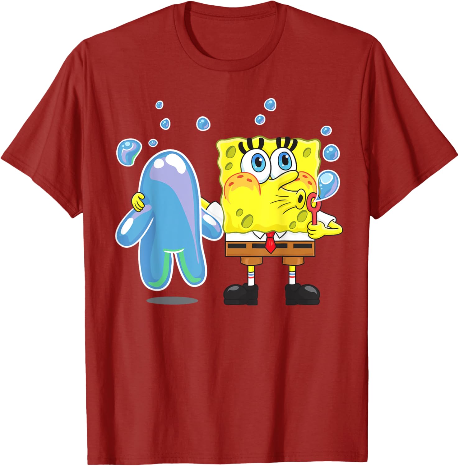 Mademark x SpongeBob SquarePants Bubble Technique T-Shirt for Fun Style - 3
