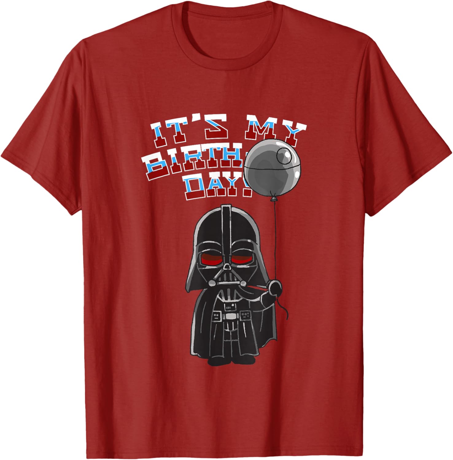 Darth Vader Balloon Boy Birthday T-Shirt for Star Wars Fans - 2