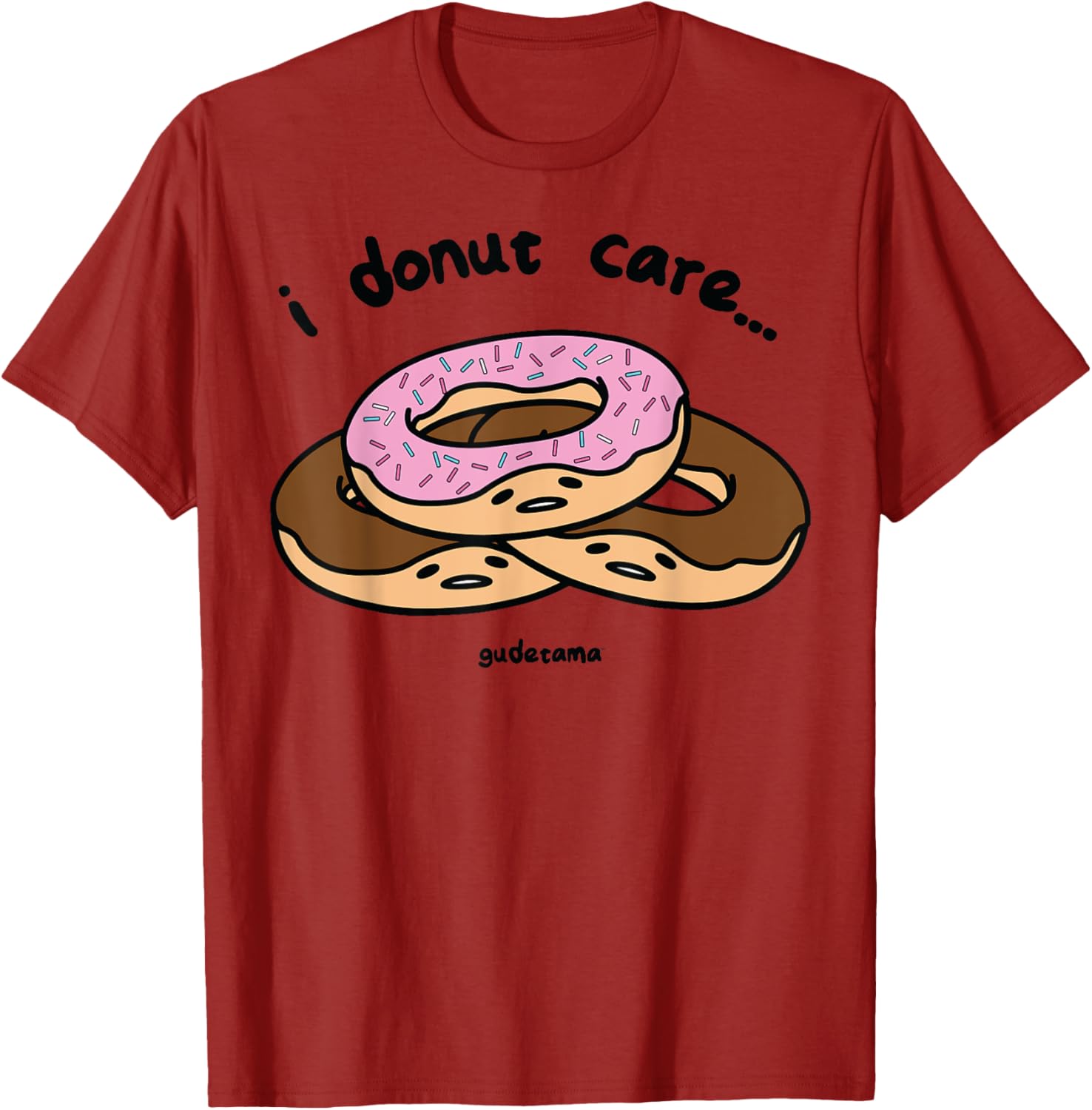 Gudetama I Donut Care T-Shirt Fun and Casual Wear for Egg Lovers - 16