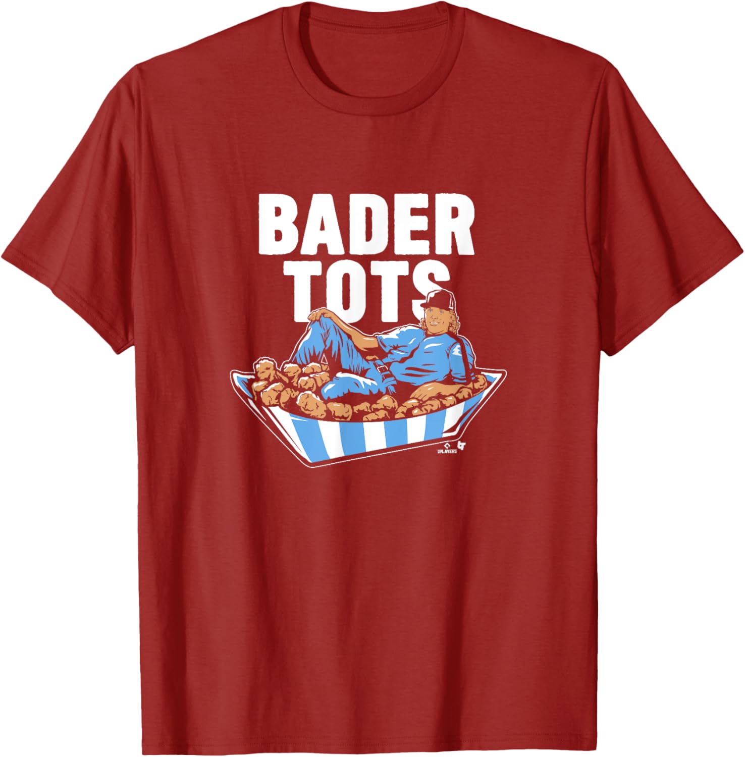 Harrison Bader Tots Philly Baseball T-Shirt - Perfect Fan Apparel - 1