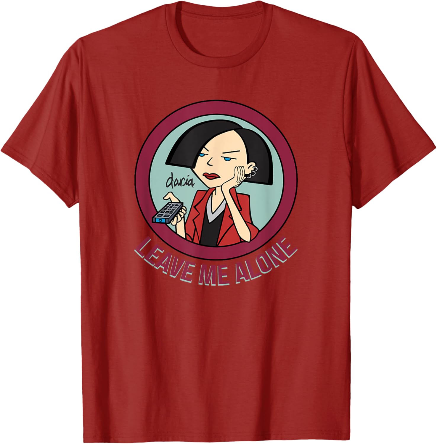 Mademark x Daria Leave Me Alone T-Shirt for Casual Cool Style - 10
