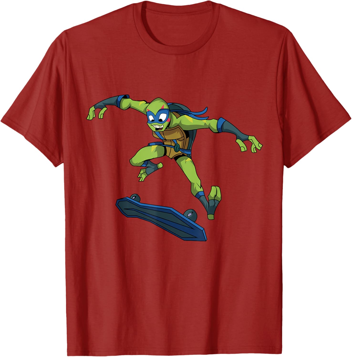 Mademark Teenage Mutant Ninja Turtles Leonardo Flip Trick T-Shirt for Fans - 6