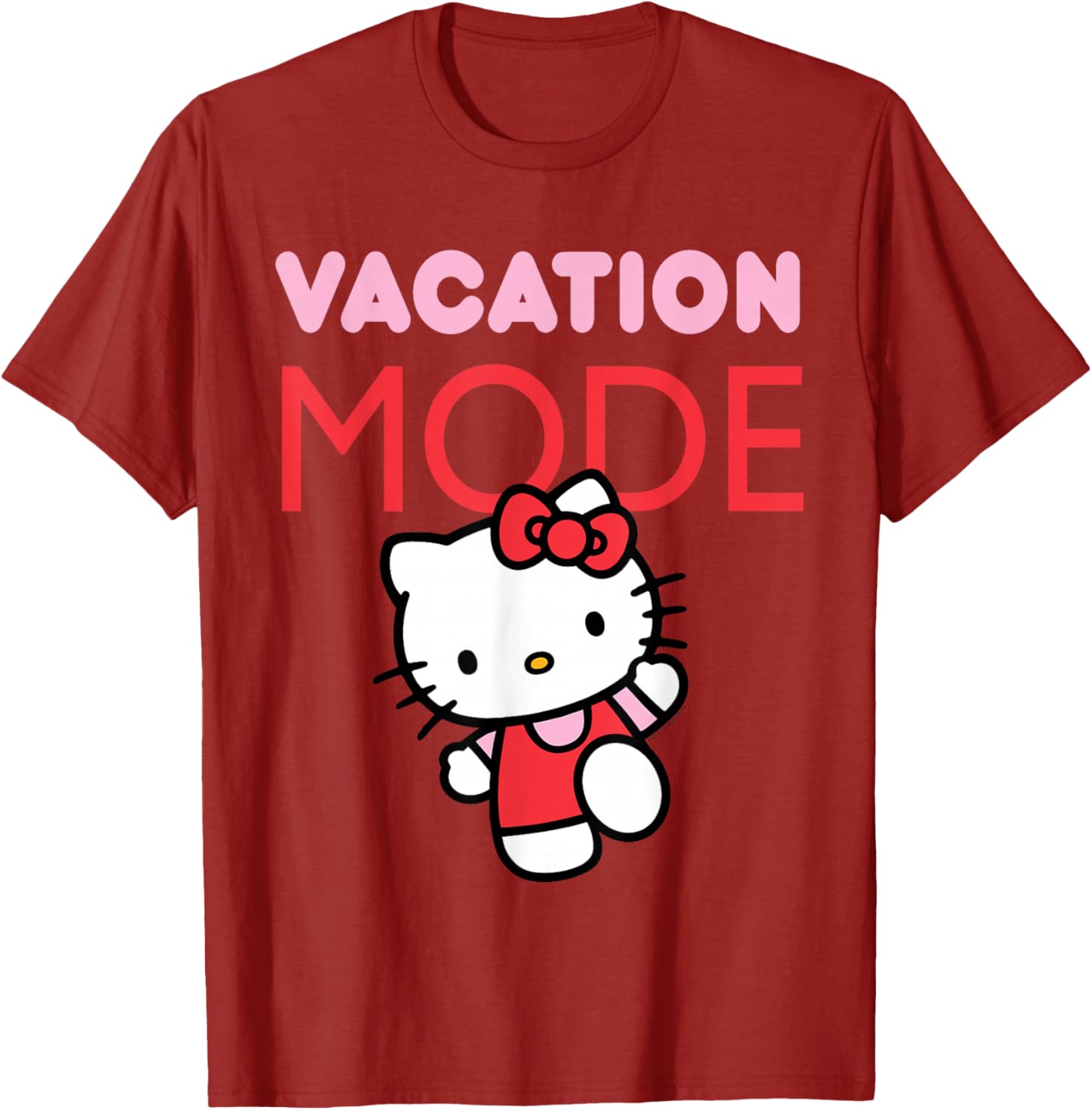 Hello Kitty Vacation Mode T-Shirt for Fun Summer Adventures - 7