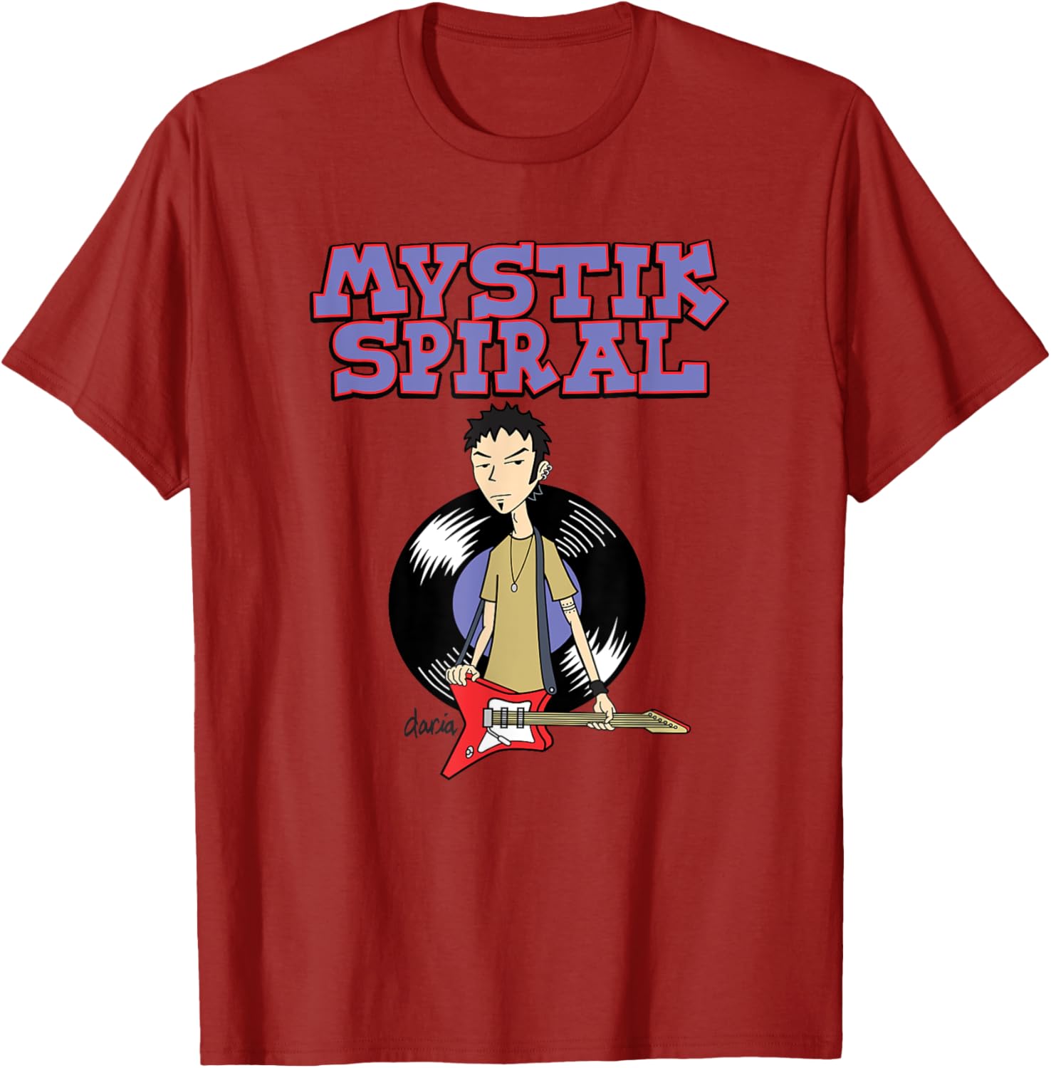 Mademark x Daria Mystik Spiral T-Shirt for Artistic Fashion Lovers - 15