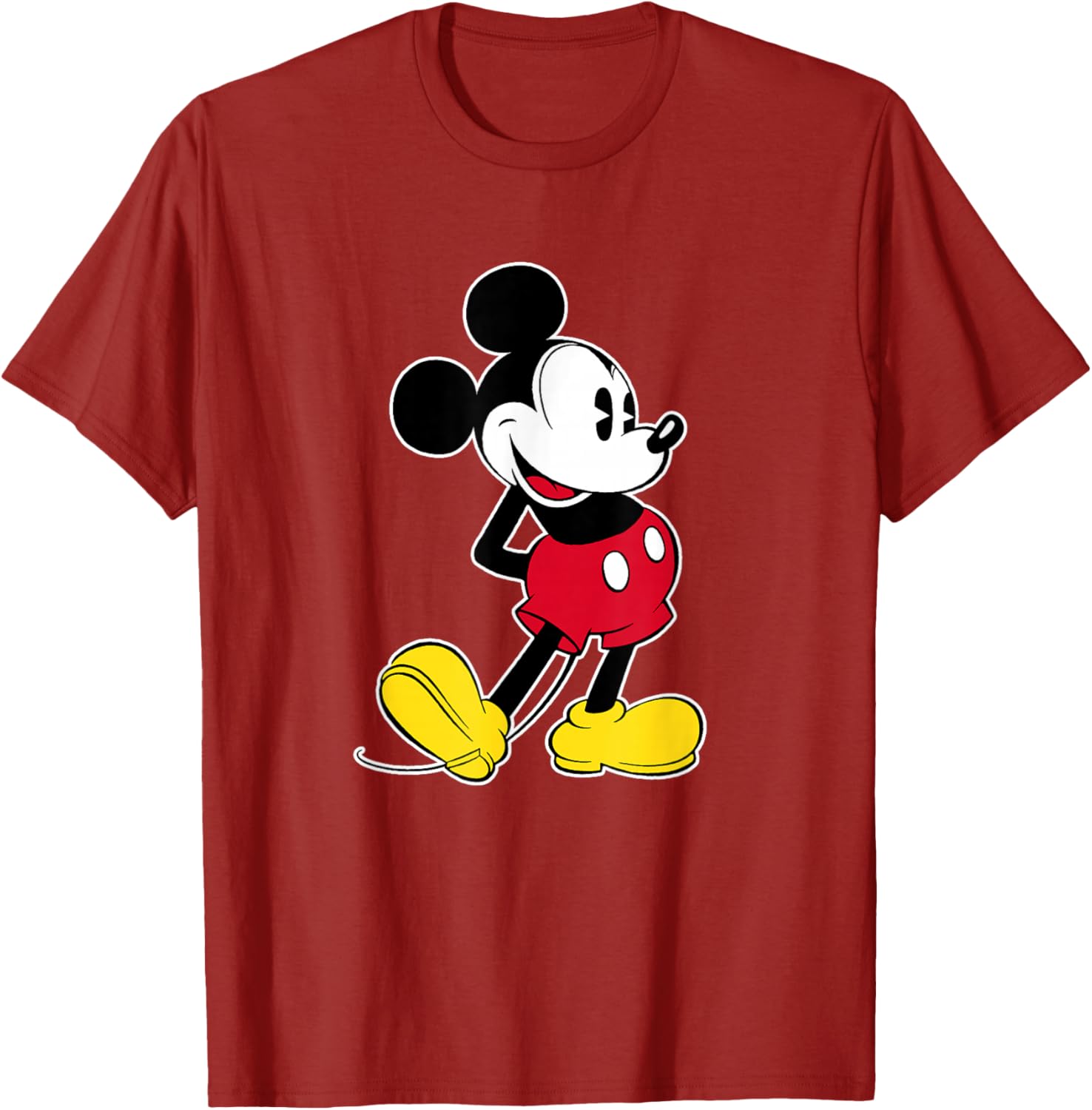 Disney Mickey Mouse Classic Pose T-Shirt for Fun and Fashion Lovers - 5