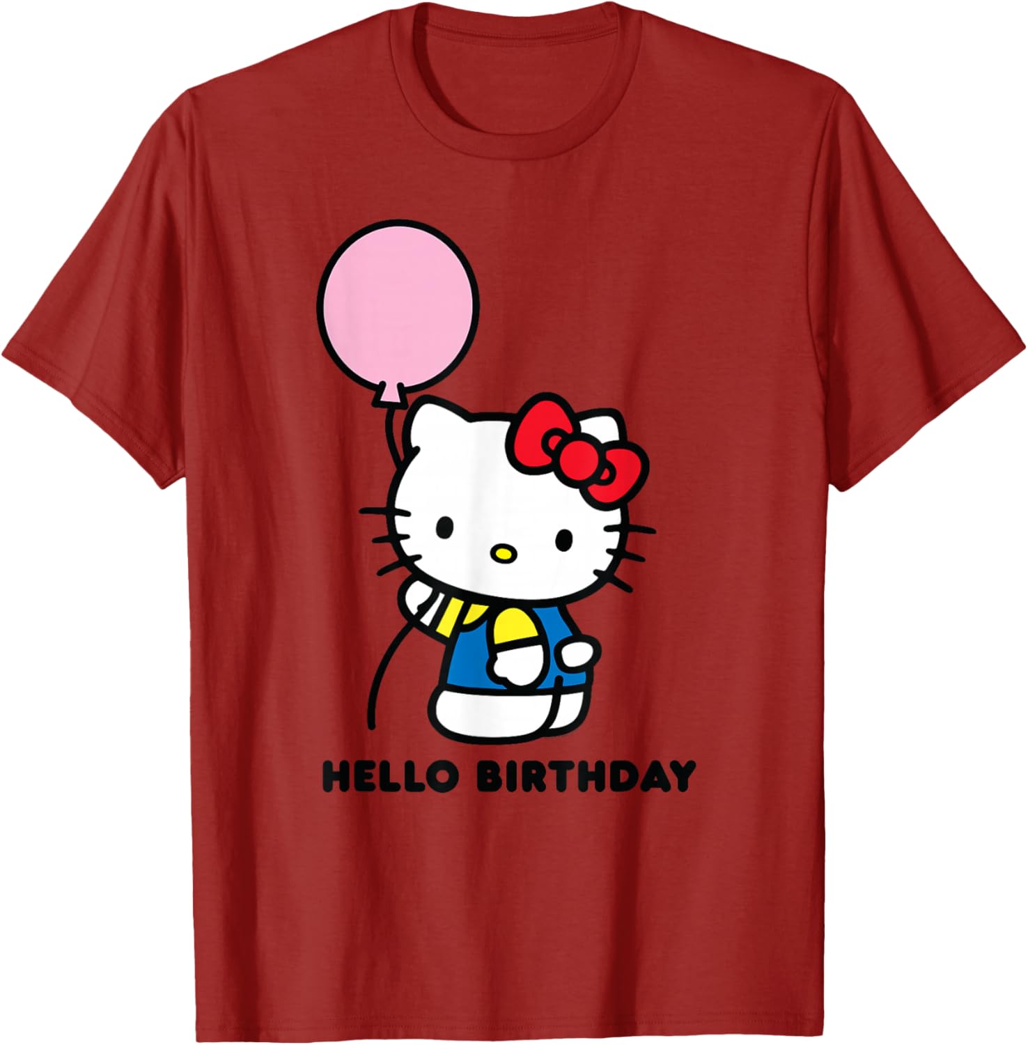 Adorable Hello Kitty Birthday T-Shirt Perfect for Celebrating Special Moments - 10