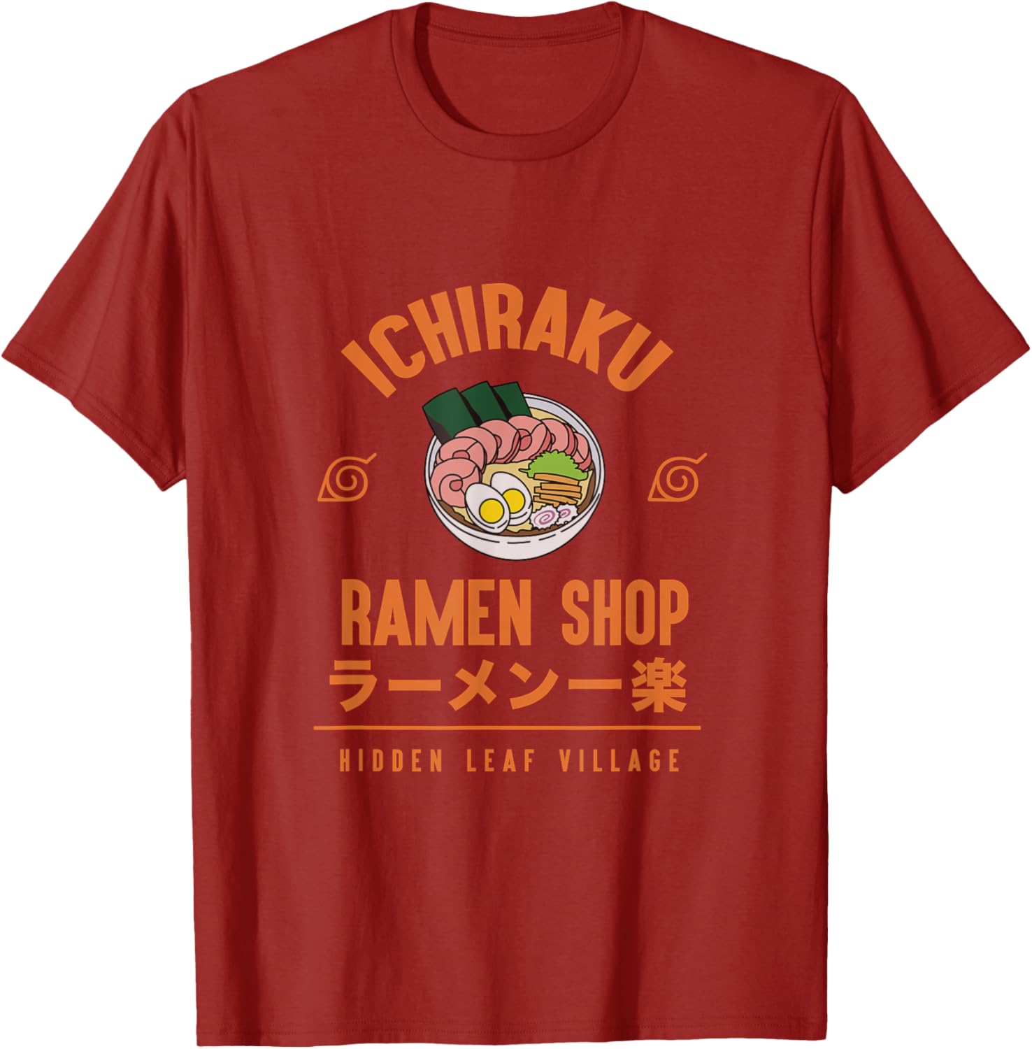 Naruto Shippuden Ramen Shop T-Shirt for Anime Fans and Food Lovers - 8