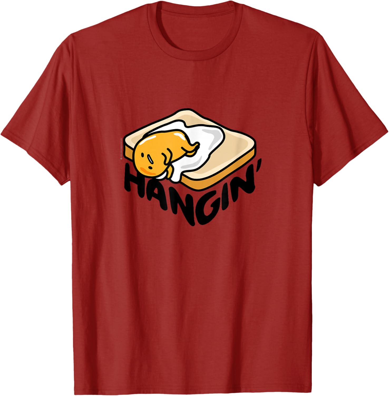 Gudetama Lazy Egg Hanging T-Shirt Cute Japanese Apparel for Fans - 15