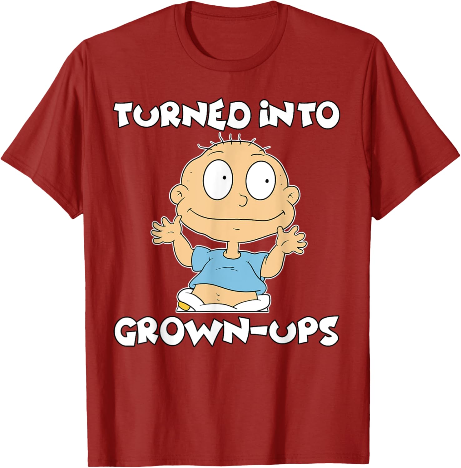 Mademark Rugrats Tommy Pickles Grown Ups T-Shirt for Fans of All Ages - 1