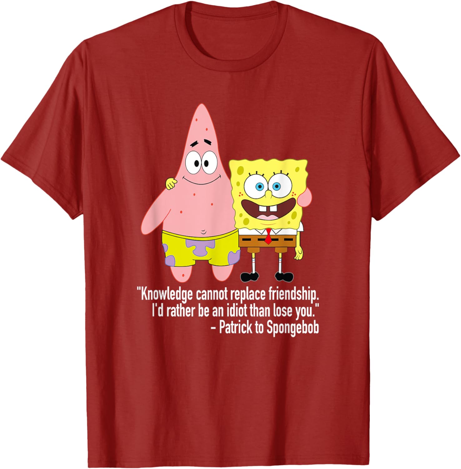 Mademark SpongeBob SquarePants Patrick and SpongeBob Friendship T-Shirt - 2