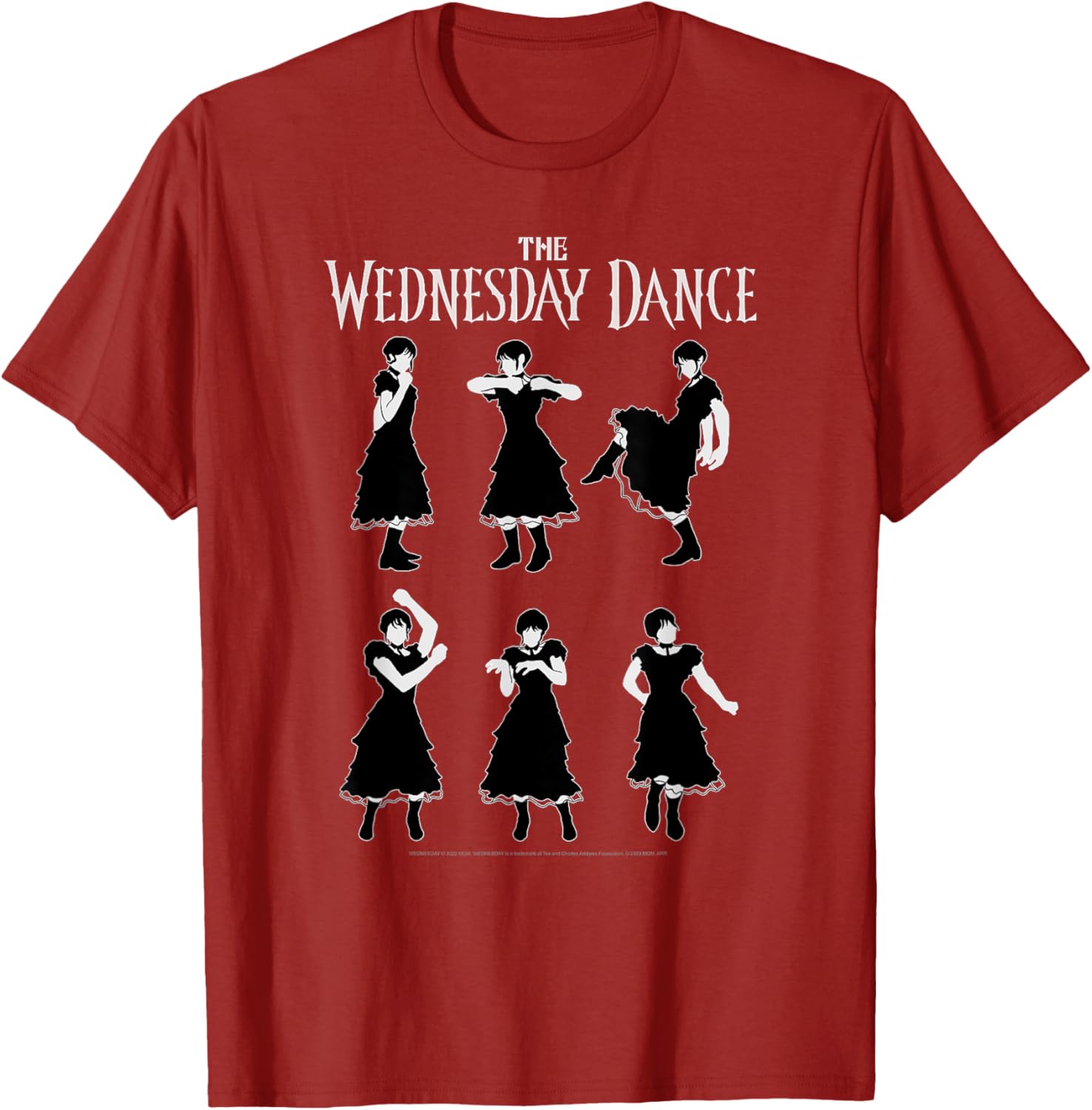 Wednesday Dance Moves Tutorial T-Shirt Fun Apparel for Fans - 3