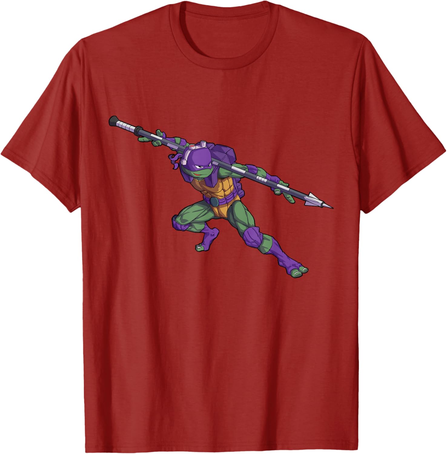 Mademark Donnie TMNT Tech-Bo Staff T-Shirt for Fans and Collectors - 5