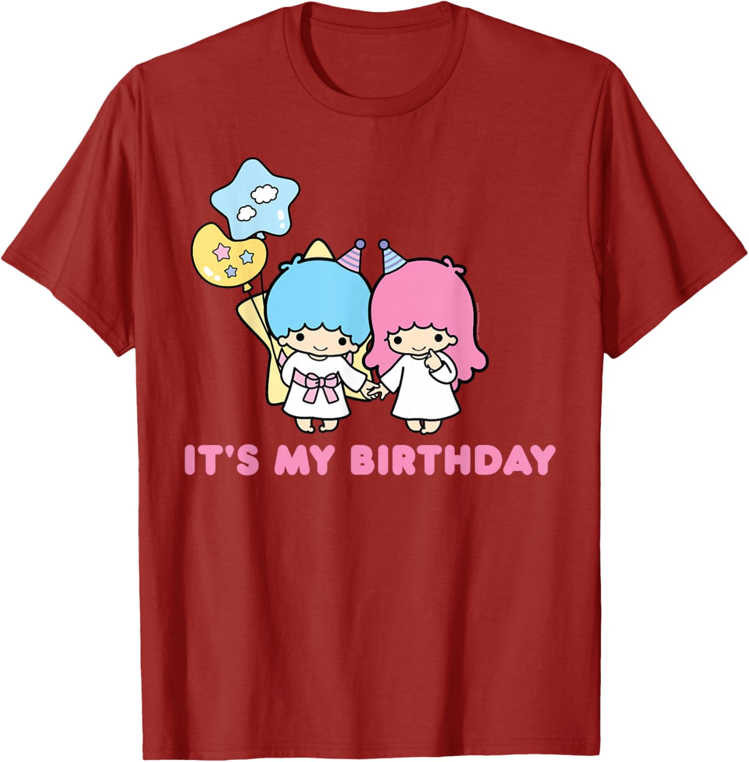 Little Twin Stars Birthday T-Shirt for Kids – Fun and Colorful Design - 3