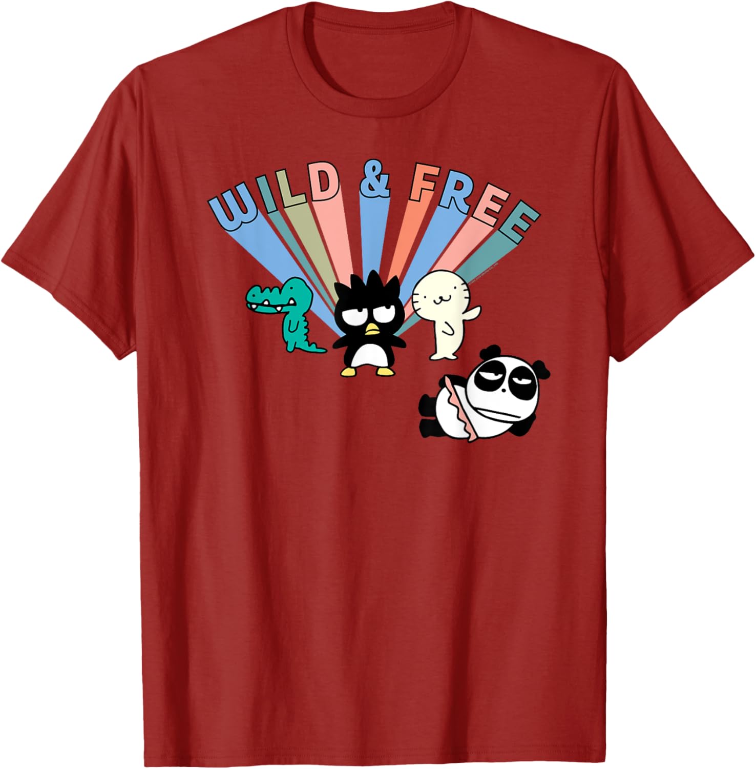 Badtz-Maru Wild and Free T-Shirt - Cute Graphic Tee for Fun Outfits - 13